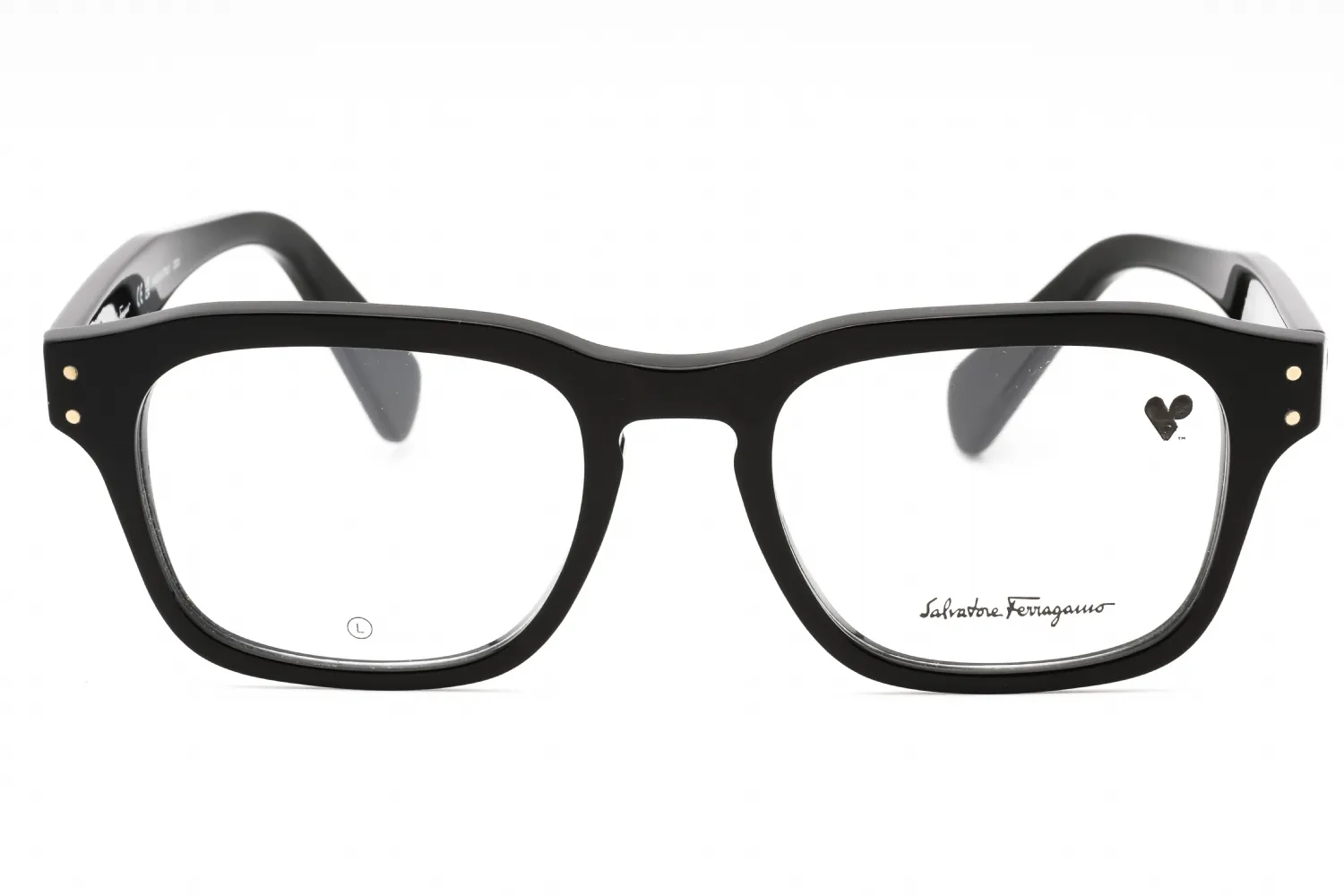 Salvatore Ferragamo SF2958 001 Eyeglasses Black 52mm Men 2
