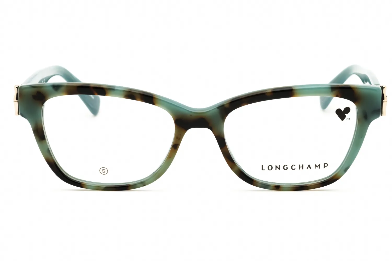 Longchamp LO2713 404 Eyeglasses Aqua Havana 51mm Women 2