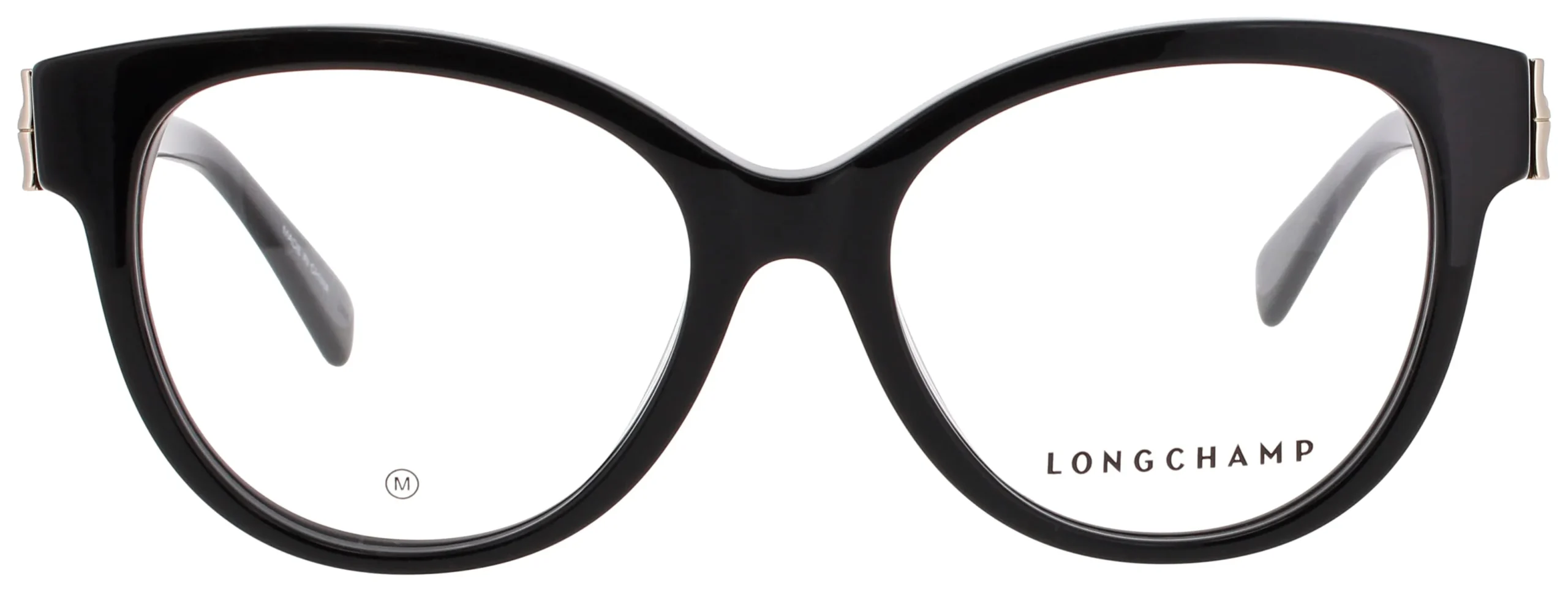 Longchamp LO2714 001 Eyeglasses Black 52mm Women 2