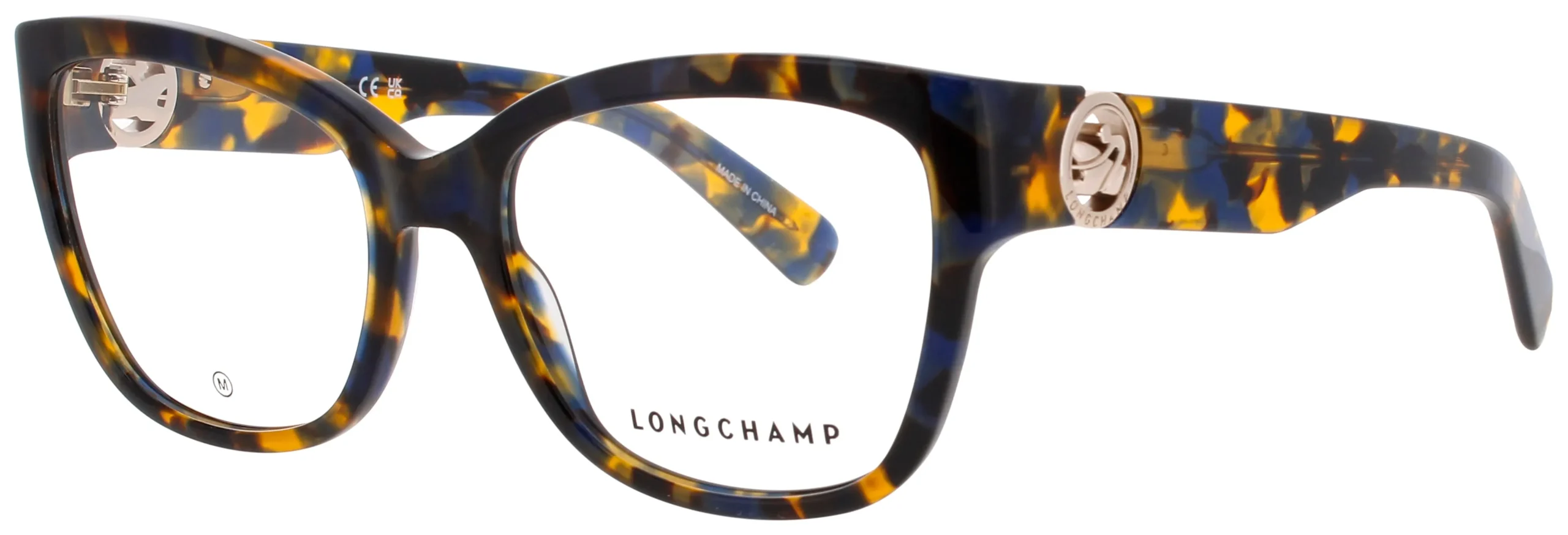 Longchamp LO2712 430 Eyeglasses Blue Havana 53mm Women