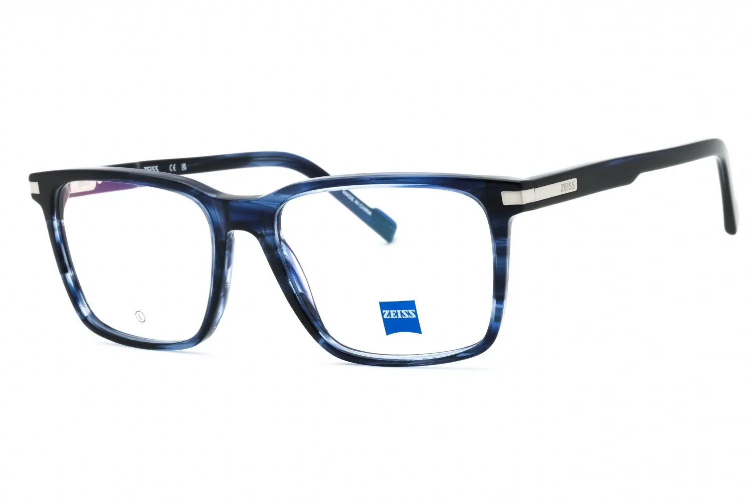 Zeiss ZS23533 463 Eyeglasses Striped Blue 55mm Men