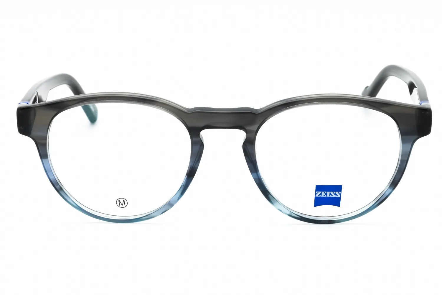 Zeiss ZS23535 463 Eyeglasses Striped Grey Blue Gradient 50mm Men 2