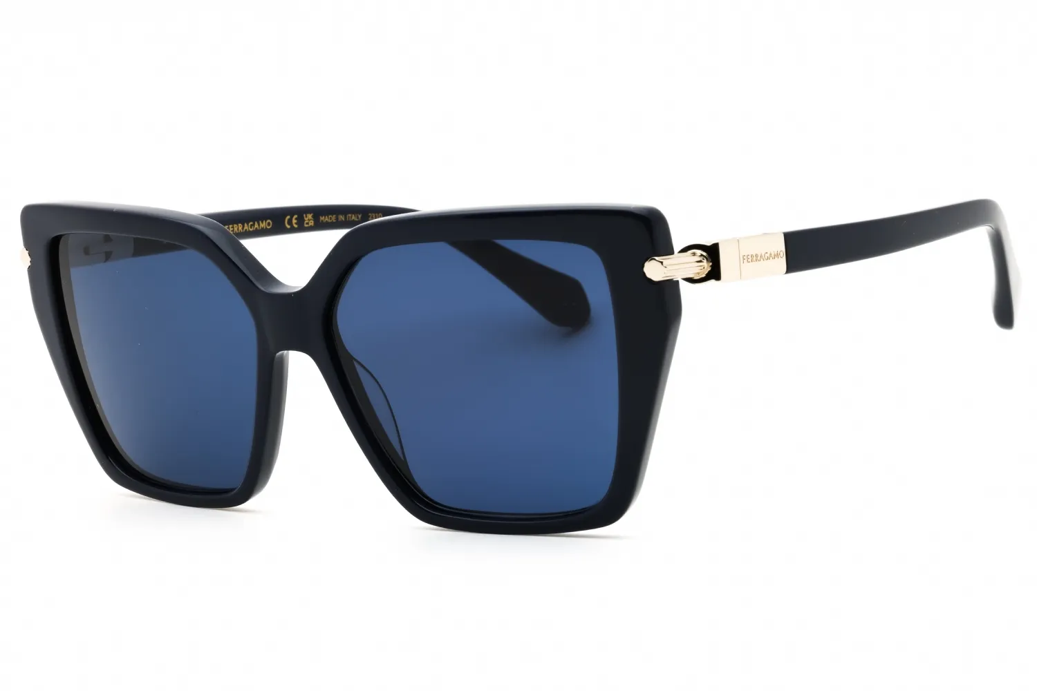 Salvatore Ferragamo SF1106S 414 Sunglasses Blue Navy 57mm Women