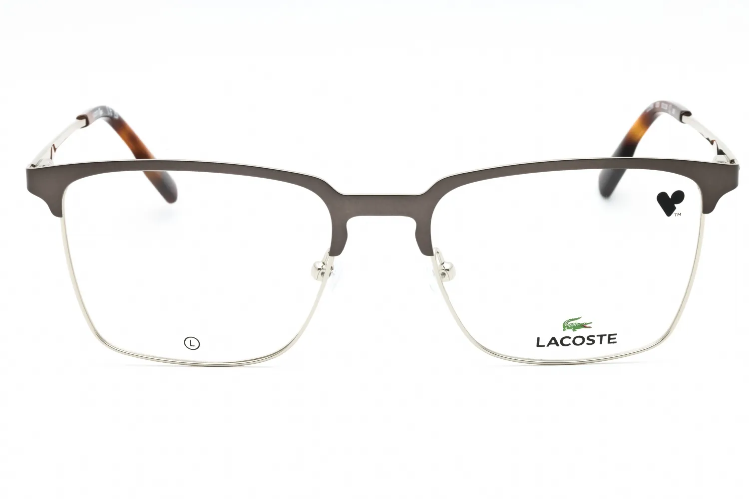 Lacoste L2295 033 Eyeglasses Matte Gunmetal 53mm Men 2