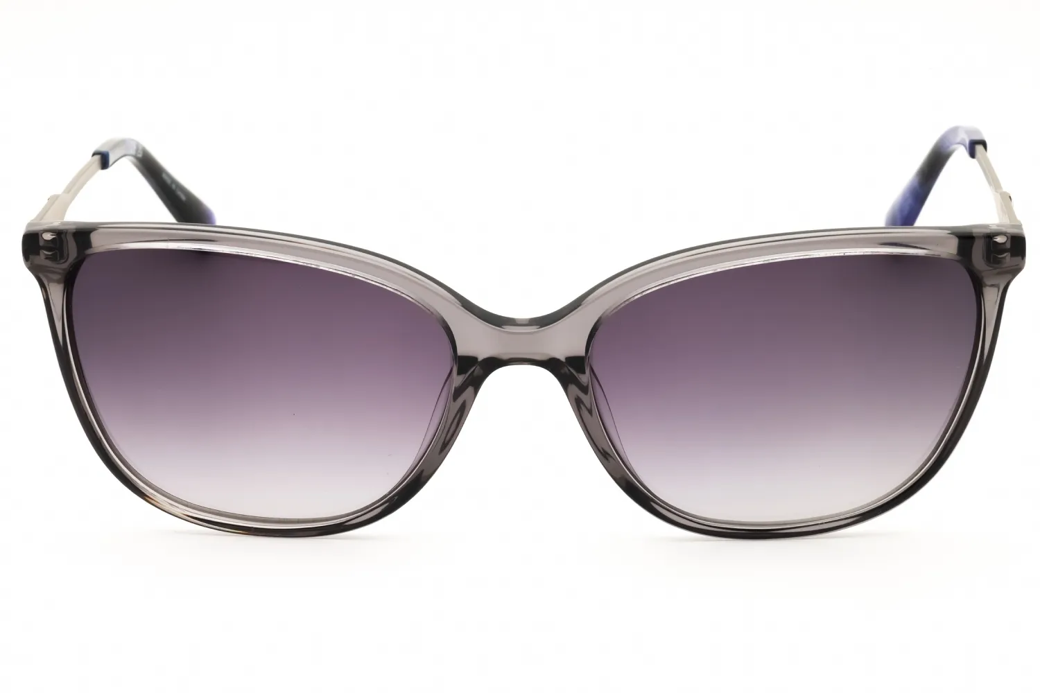 Nine West NW661S 014 Sunglasses Grey Crystal 57mm Women 2