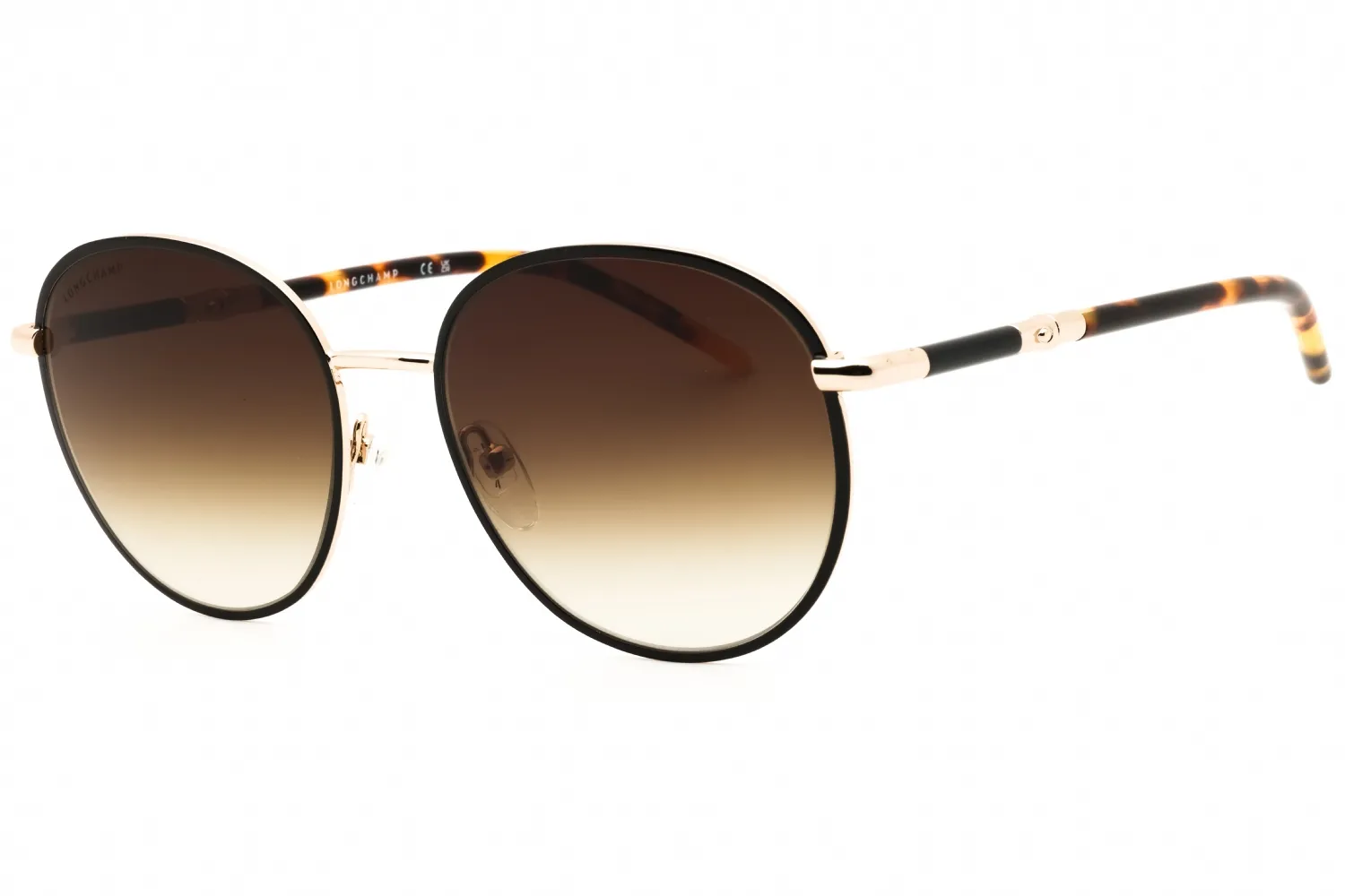 Longchamp LO171S 728 Sunglasses Gold 53mm Women