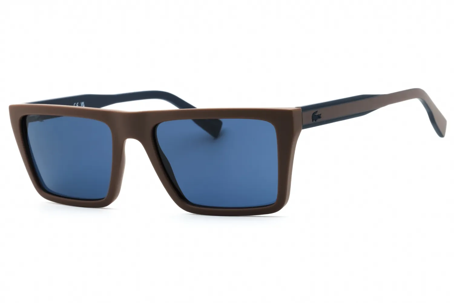 Lacoste L6009S 210 Sunglasses Matte Brown 56mm Men