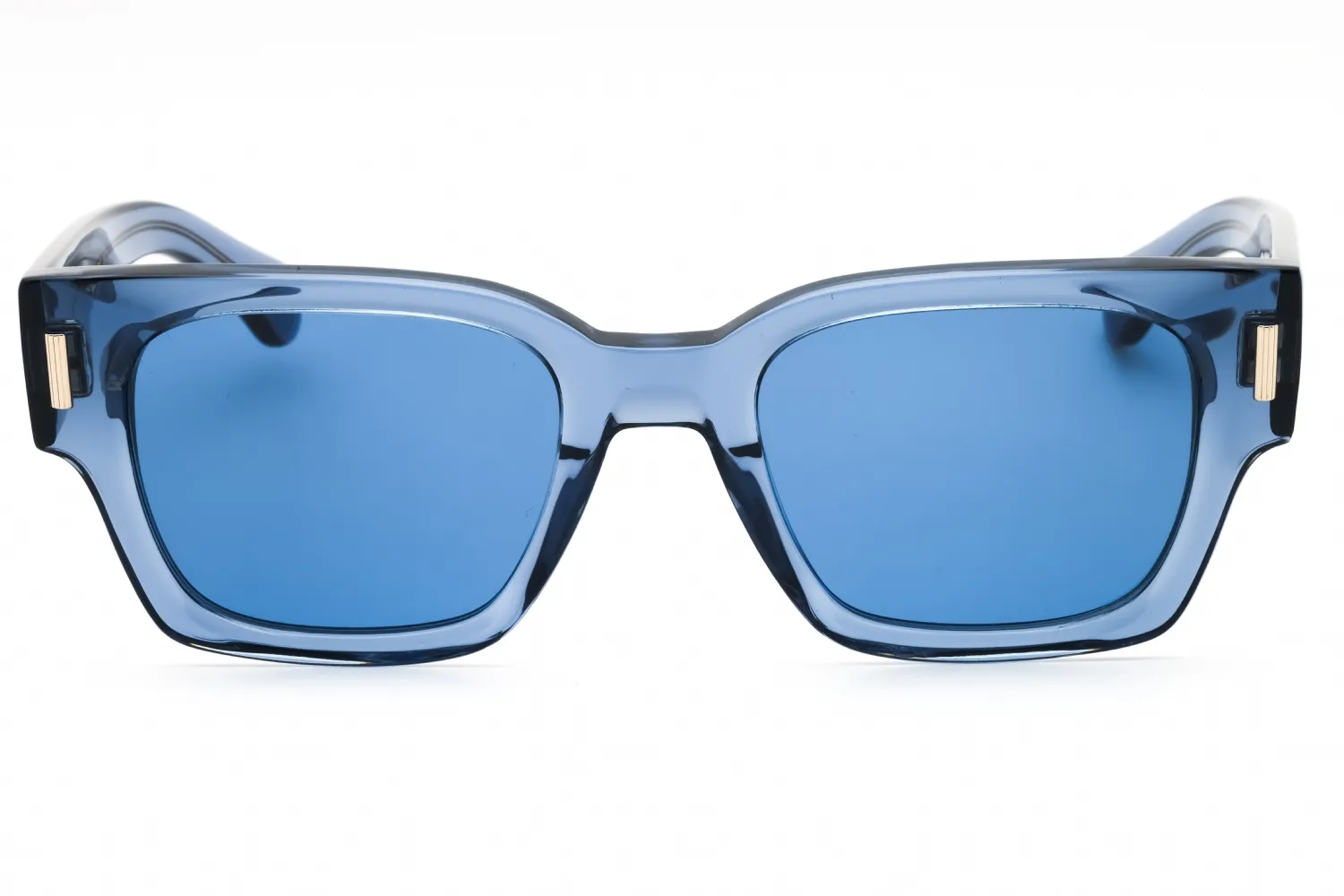 Salvatore Ferragamo SF2010S 432 Sunglasses Transparent Blue 52mm Men 2