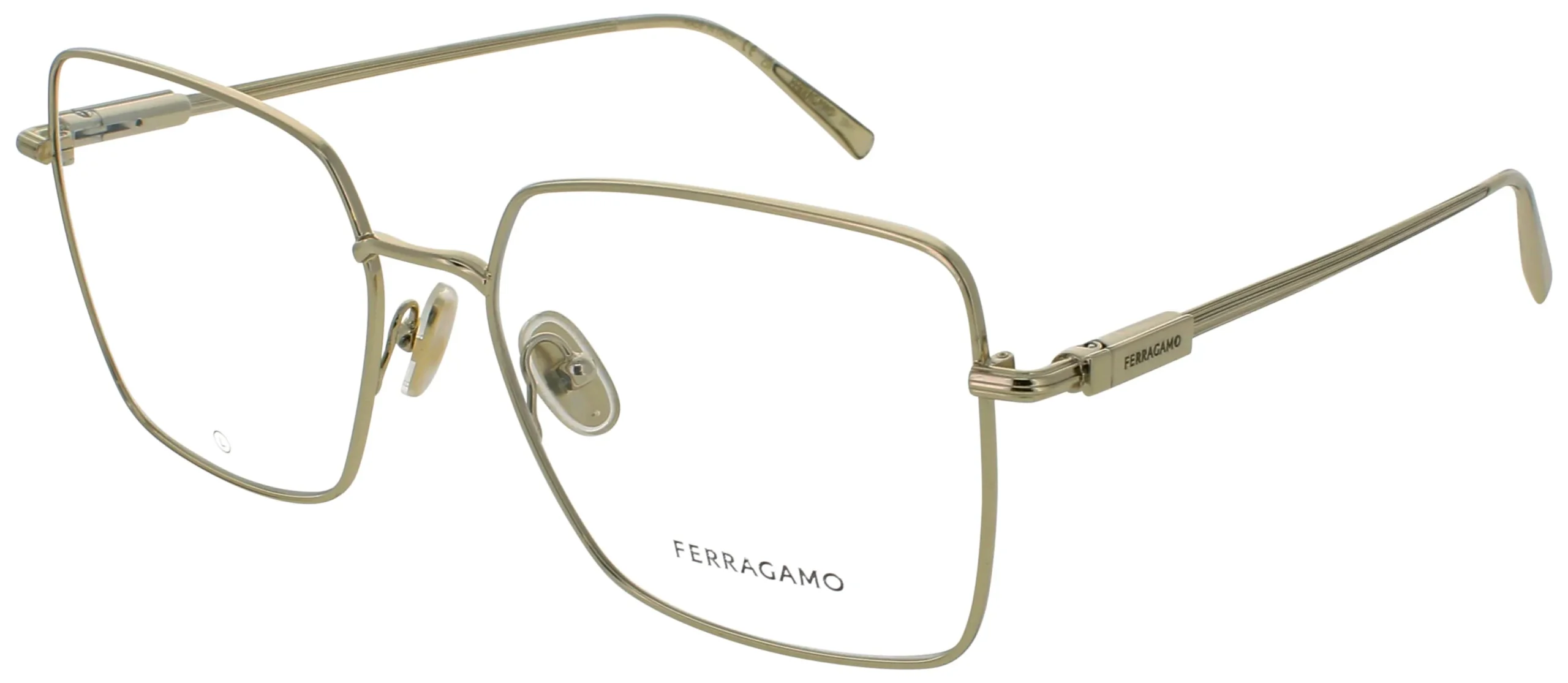 Salvatore Ferragamo SF2230 710 Eyeglasses Gold 56mm Women