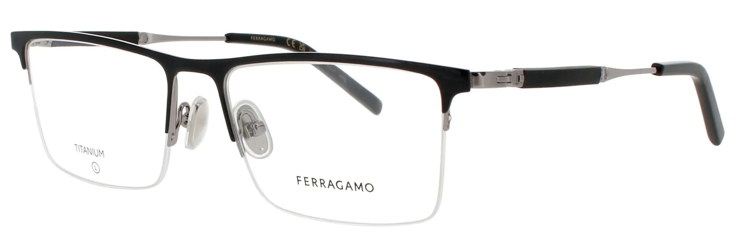 Salvatore Ferragamo SF2586 081 Eyeglasses Black 55mm Men