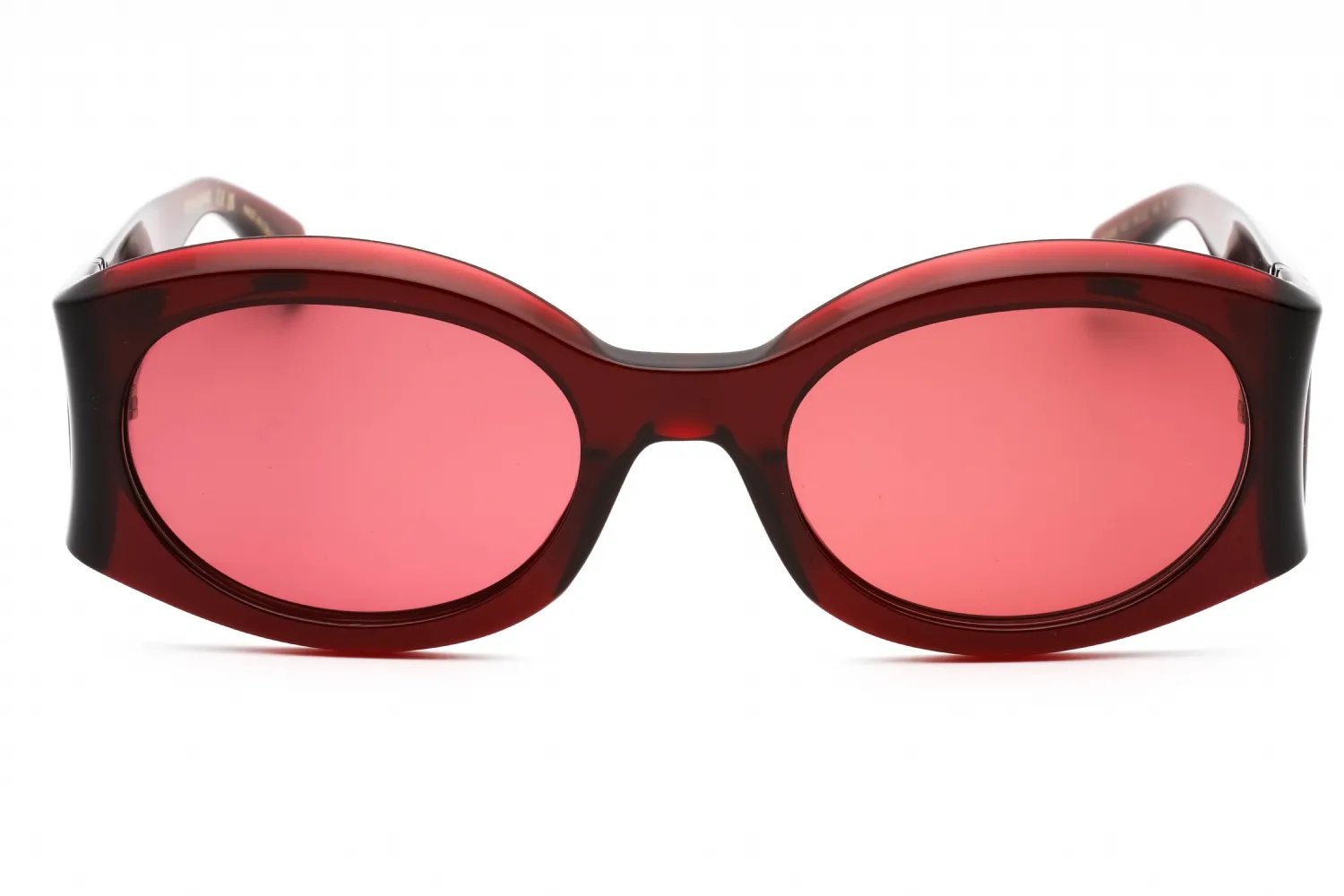 Salvatore Ferragamo SF2008S 612 Sunglasses Transparent Burgundy 55mm Women 2