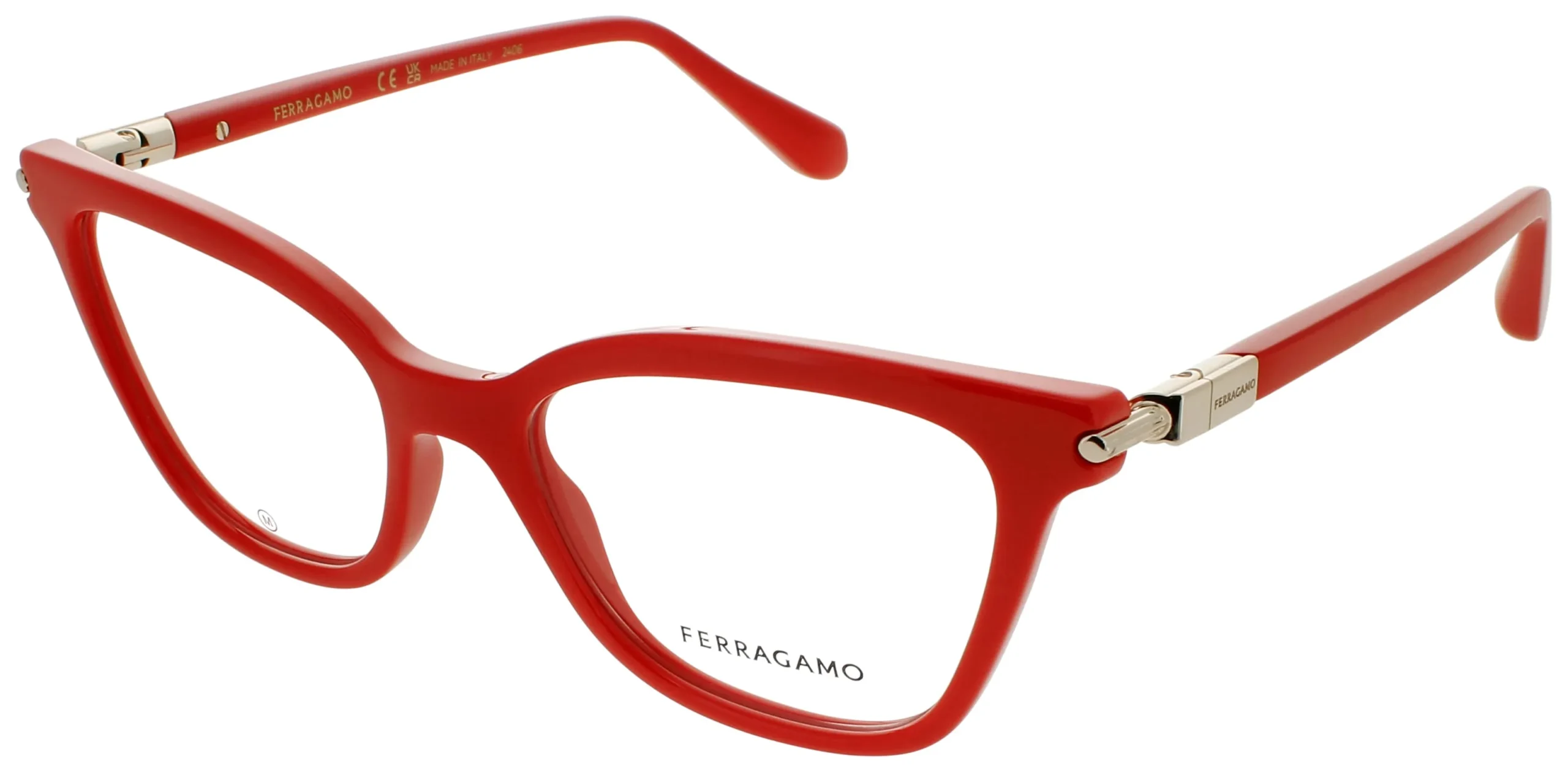Salvatore Ferragamo SF2991 600 Eyeglasses Red 51mm Women