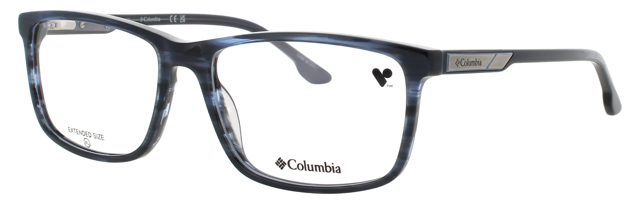 Columbia C8048 424 Eyeglasses Navy Horn 60mm Men