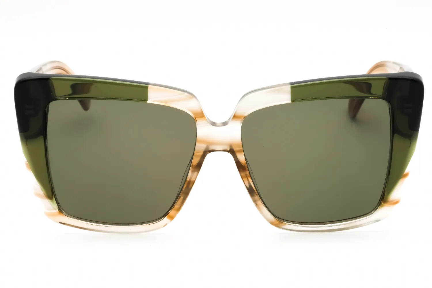 Salvatore Ferragamo SF1060SN 263 Sunglasses Striped Honey 55mm Women 2