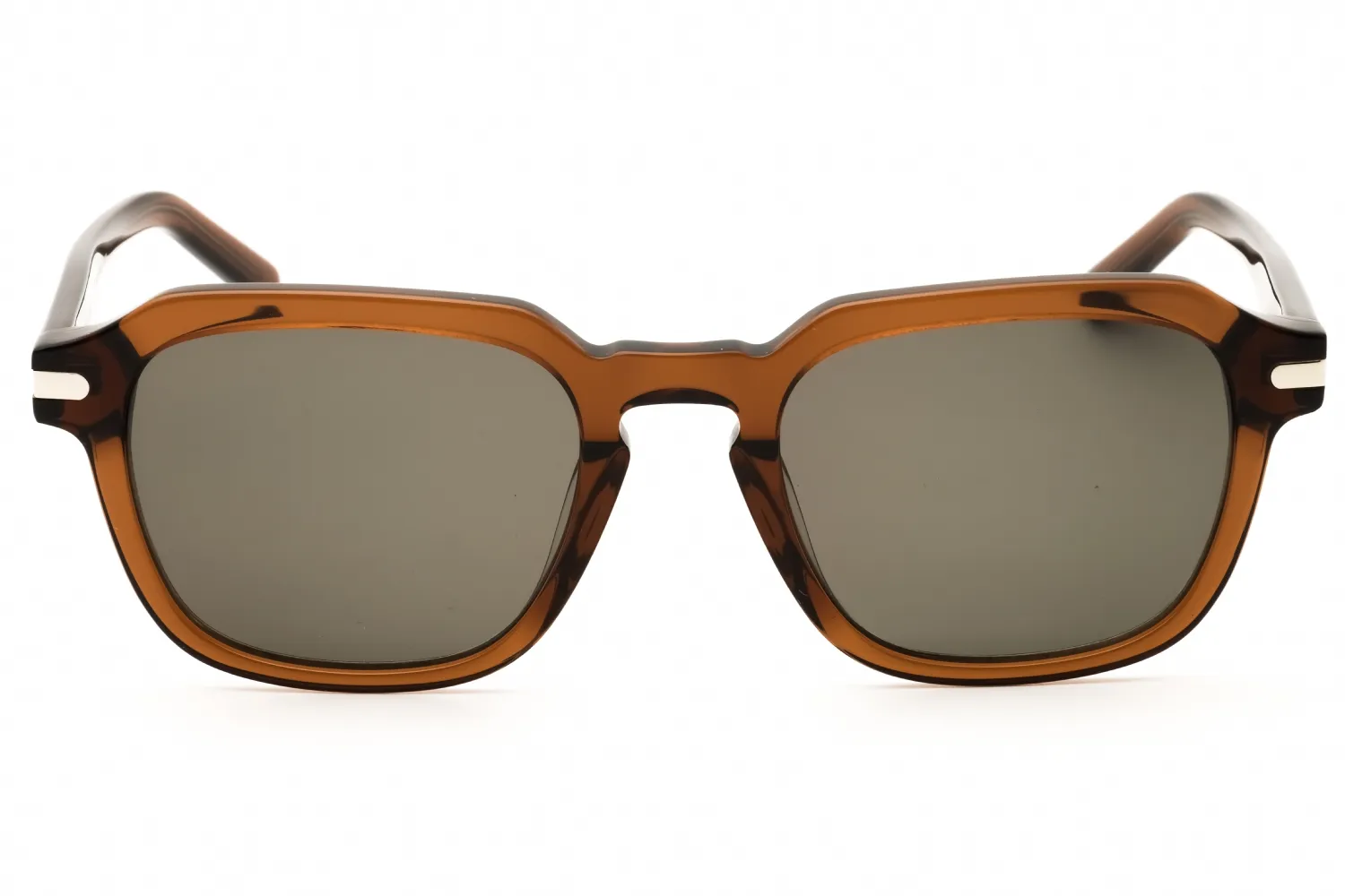 Salvatore Ferragamo SF1089SN 278 Sunglasses Transparent Brown 52mm Men 2