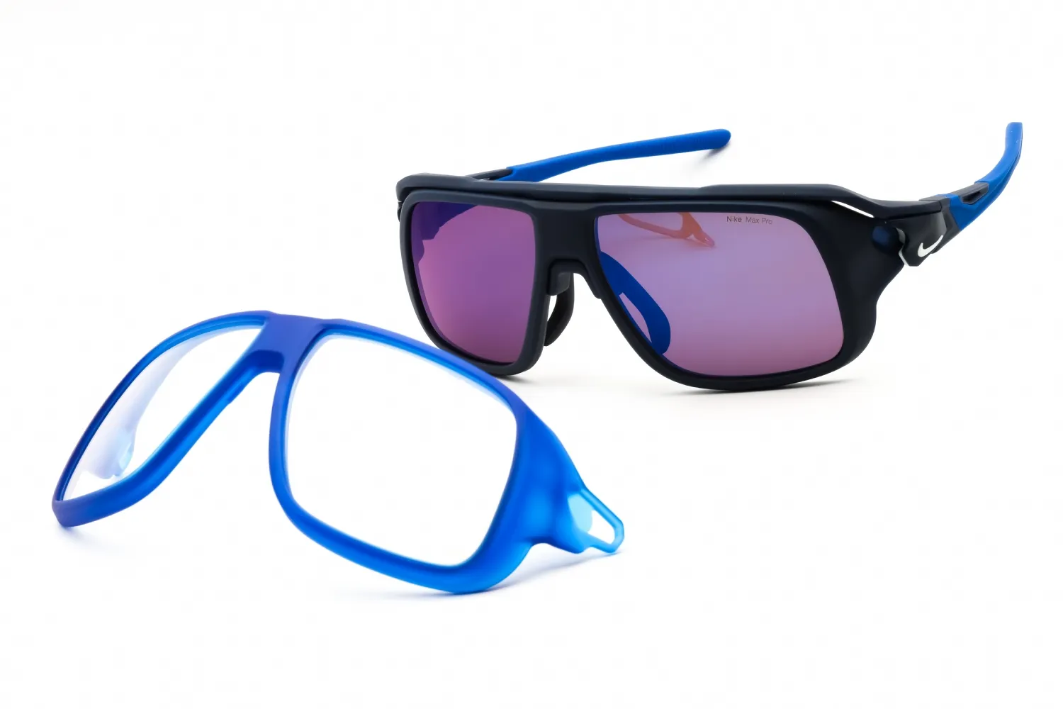 Nike NIKE FLYFREE SOAR E EV24002 410 Sunglasses Mat Midnght Navy 59mm Men