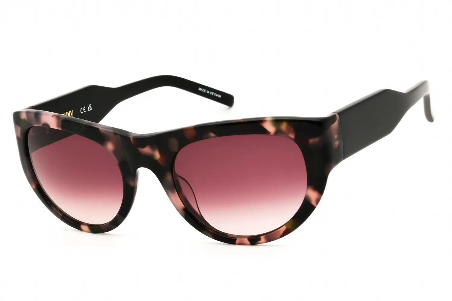DKNY DK550S 656 Sunglasses Rose Tortoise 53mm Women