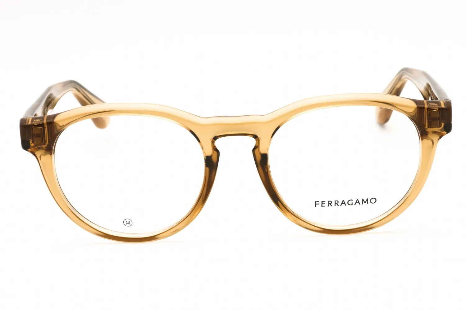 Salvatore Ferragamo SF2987E 278 Eyeglasses Transparent Sand 50mm Unisex 2