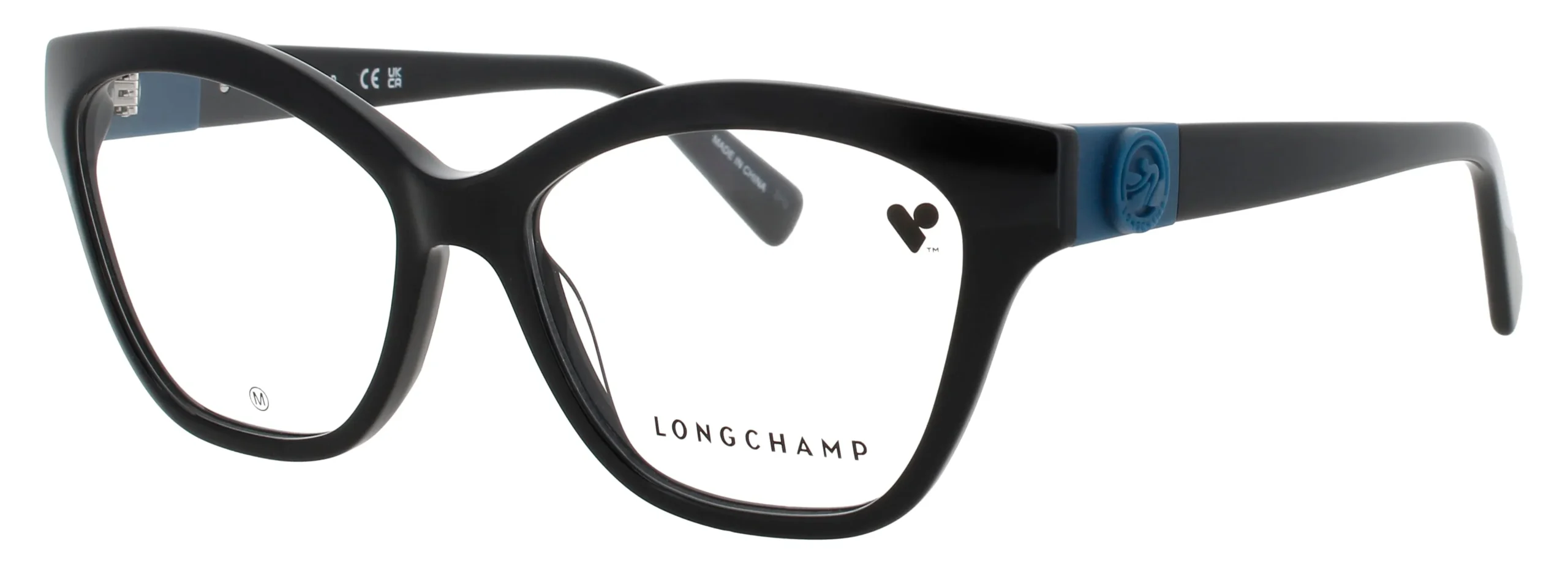 Longchamp LO2755 001 Eyeglasses Black 53mm Women