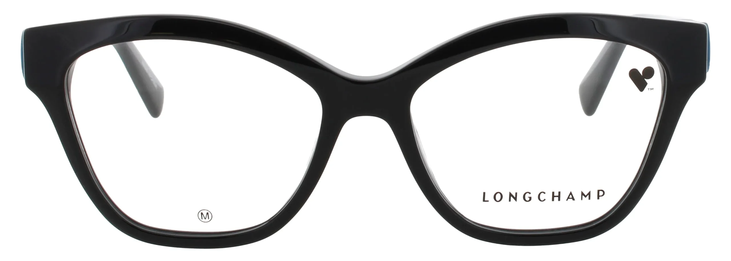 Longchamp LO2755 001 Eyeglasses Black 53mm Women 2