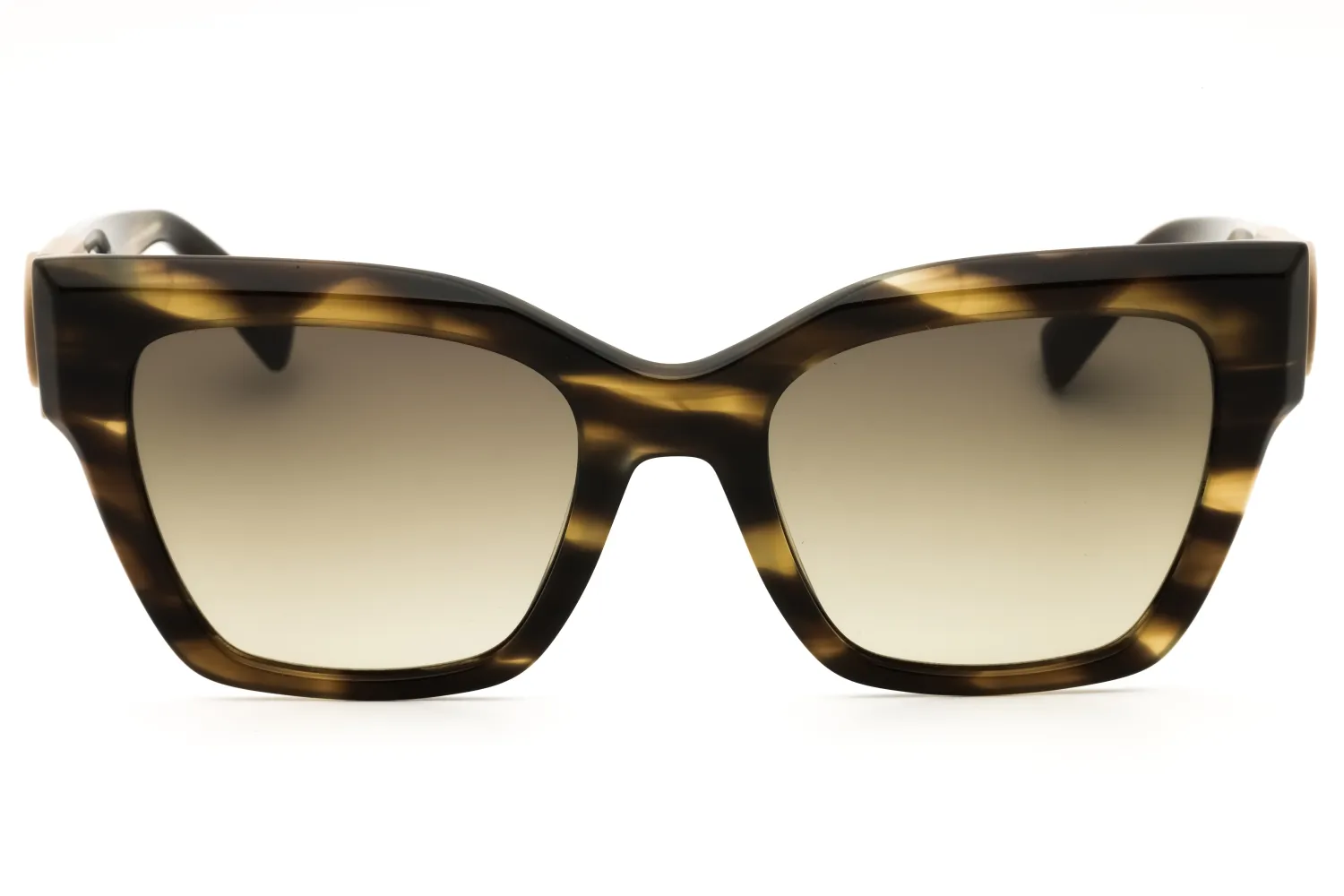 Longchamp LO762S 308 Sunglasses Striped Green 52mm Women 2