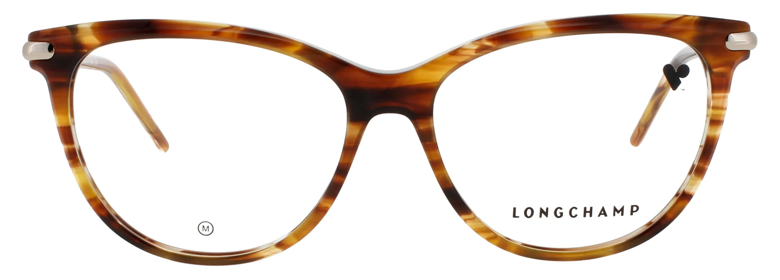 Longchamp LO2727 238 Eyeglasses Brown Horn 55mm Women 2