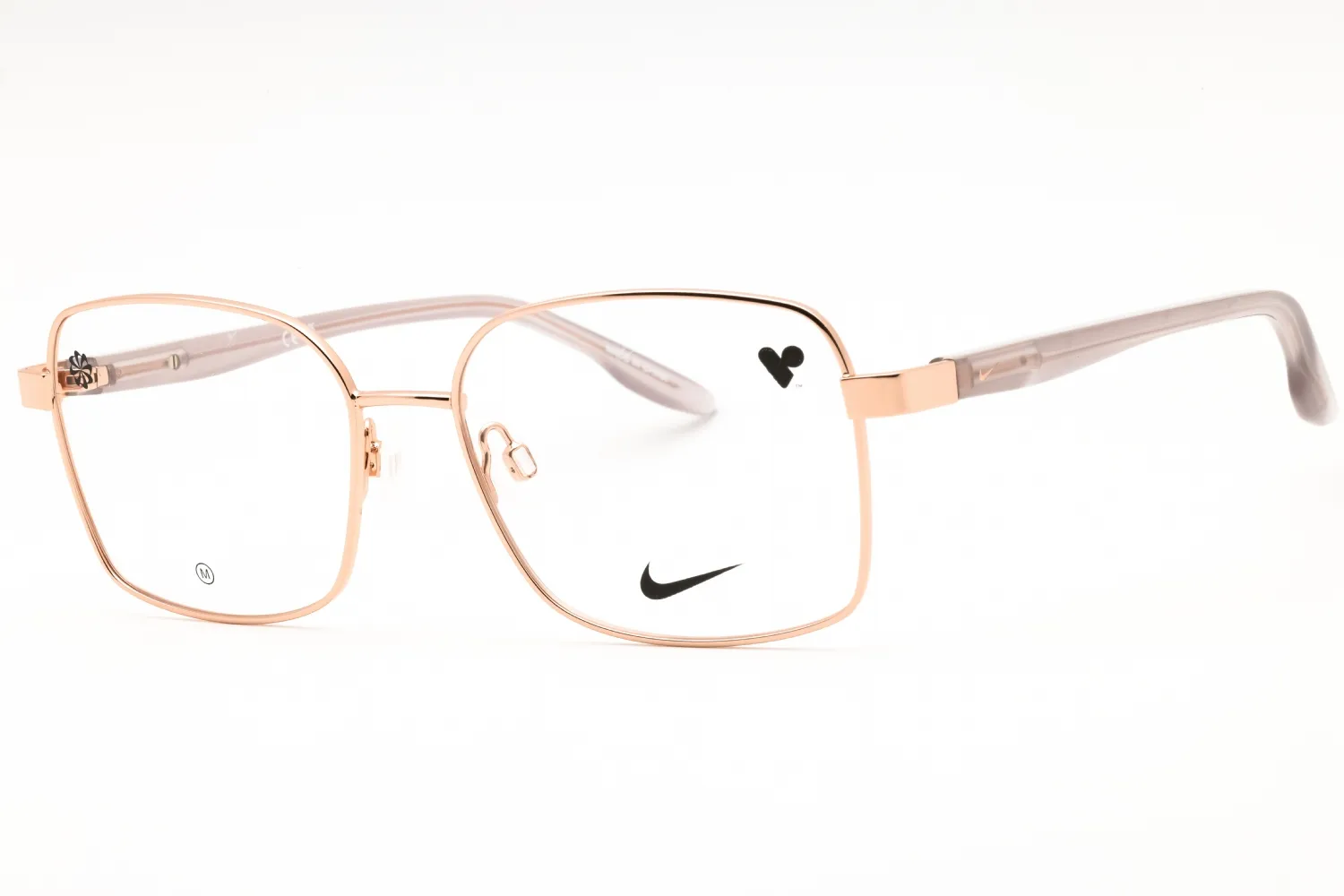 Nike NIKE 8401 780 Eyeglasses Shiny Rose Gold 53mm Women