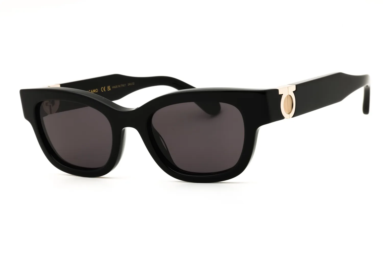 Salvatore Ferragamo SF2067S 001 Sunglasses Black 52mm Women