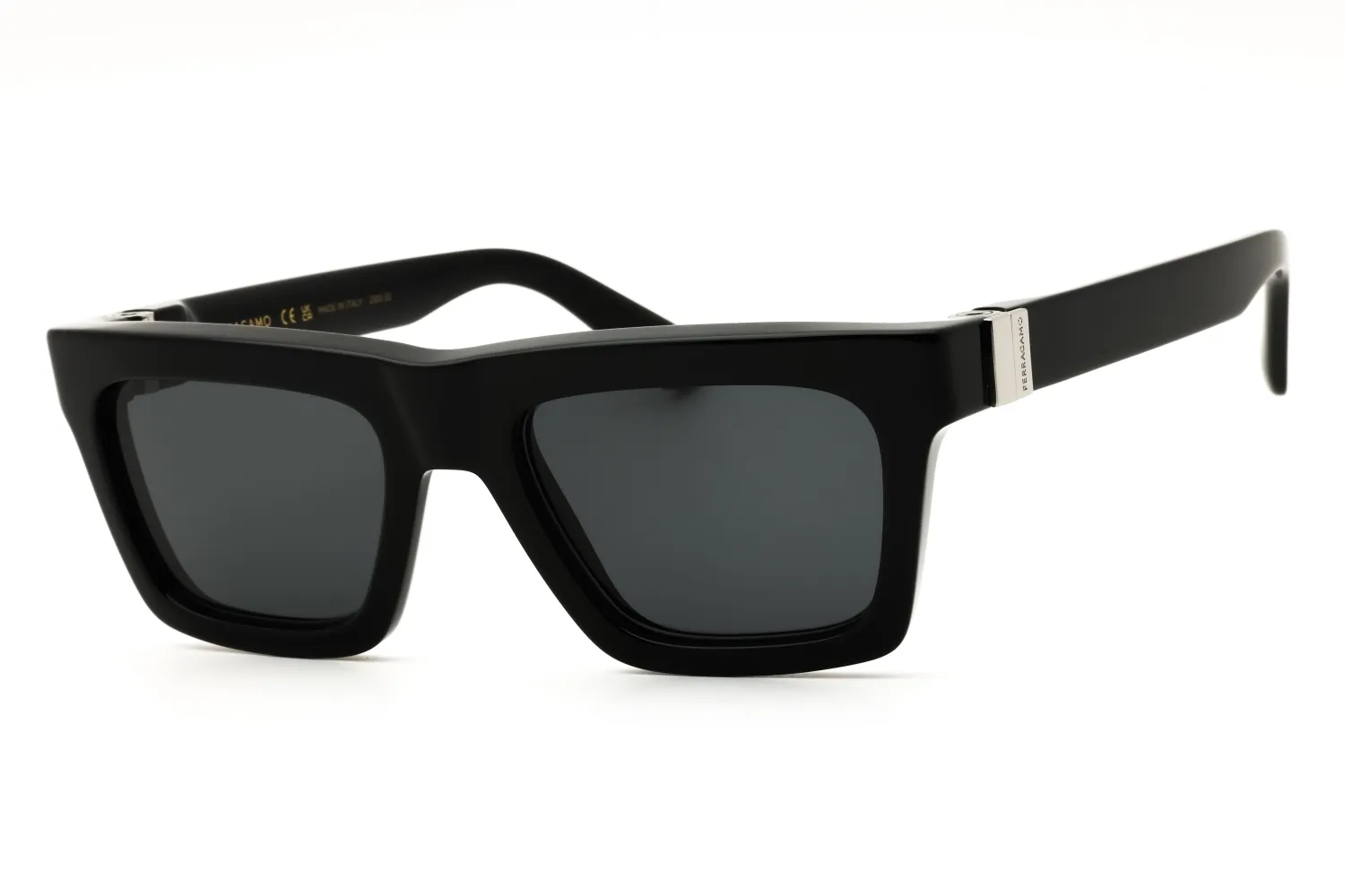 Salvatore Ferragamo SF2071S 001 Sunglasses Black 54mm Men