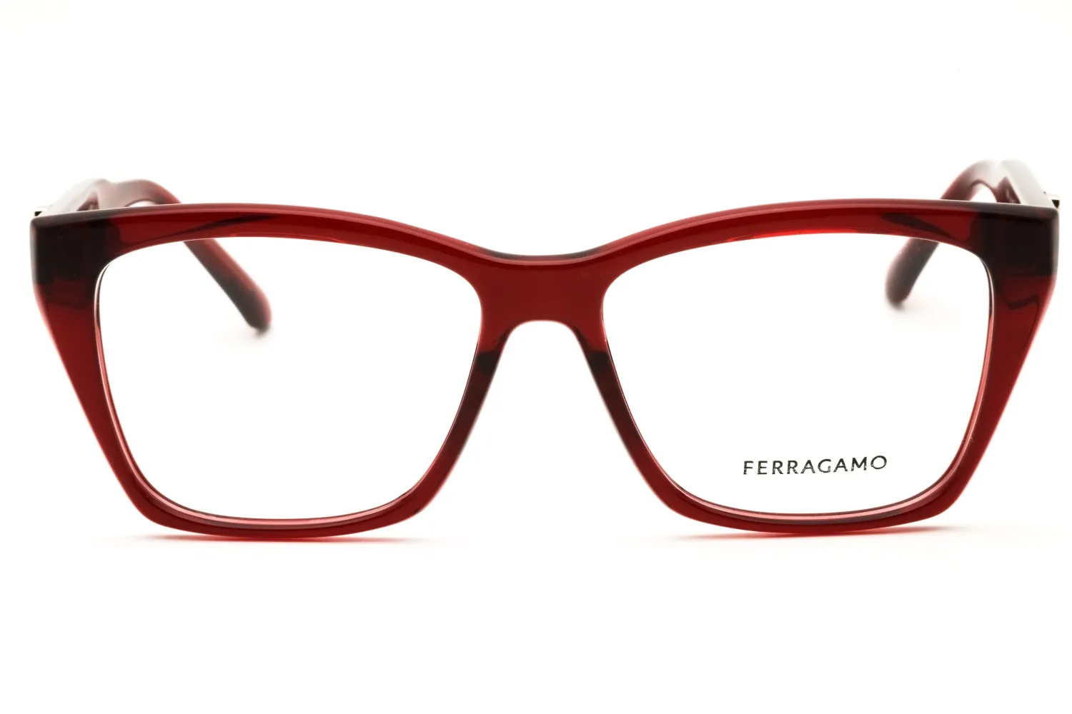 Salvatore Ferragamo SF3030E 616 Eyeglasses Transparent Red 54mm Women 2