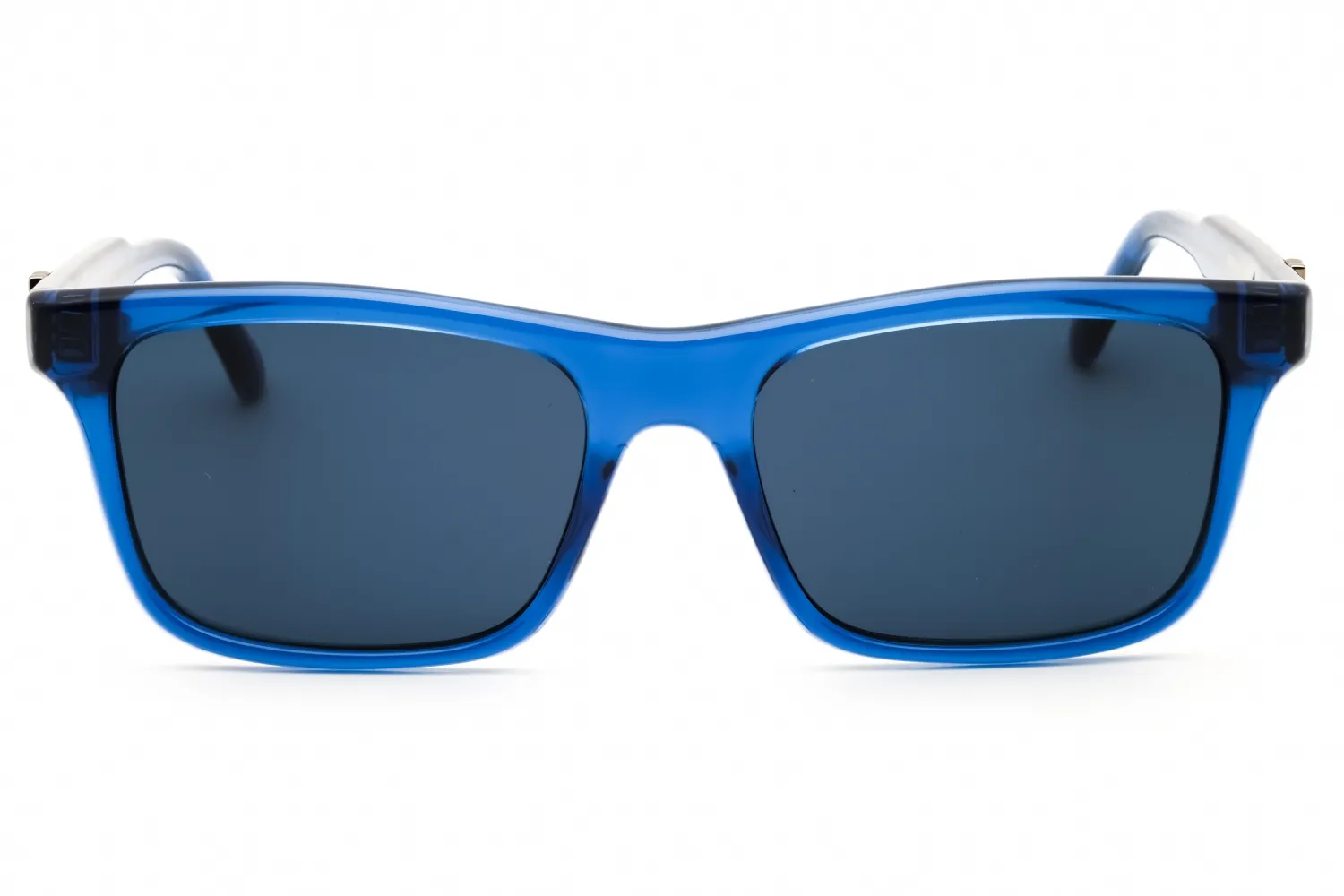 Salvatore Ferragamo SF2060SE 439 Sunglasses Transparent Dark Blue 55mm Men 2