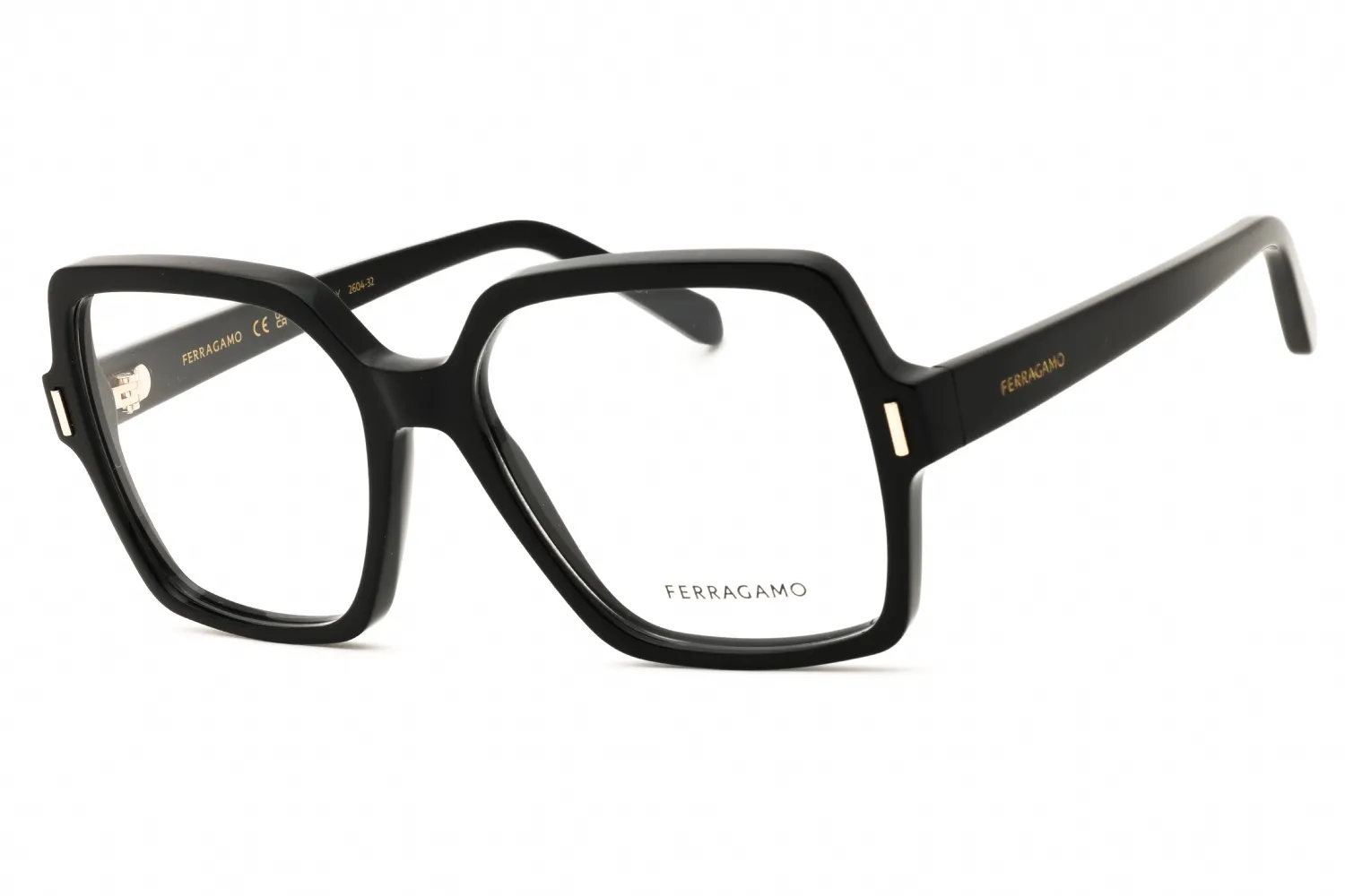 Salvatore Ferragamo SF3031 001 Eyeglasses Black 56mm Women