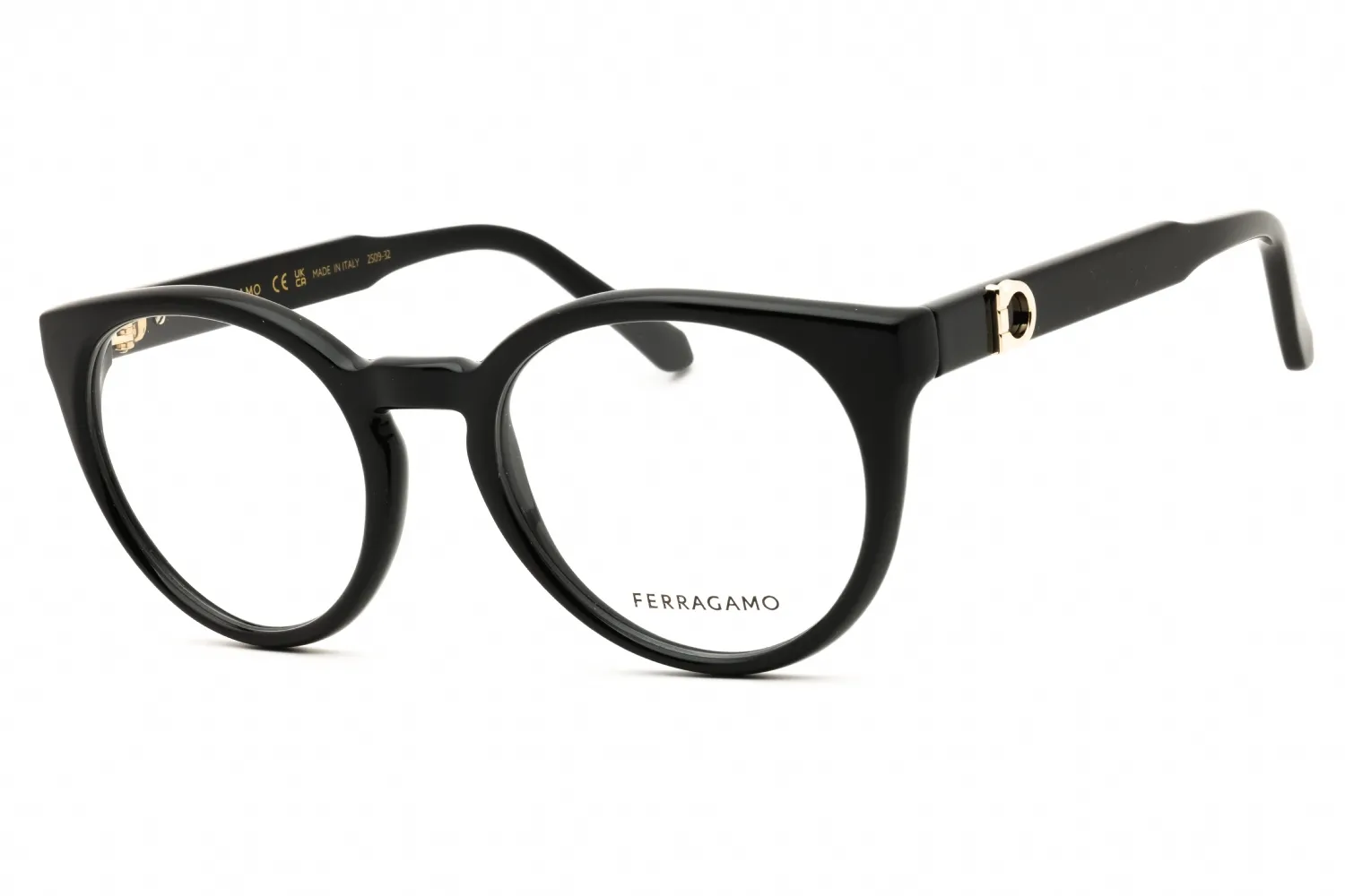 Salvatore Ferragamo SF3032E 001 Eyeglasses Black 51mm Women