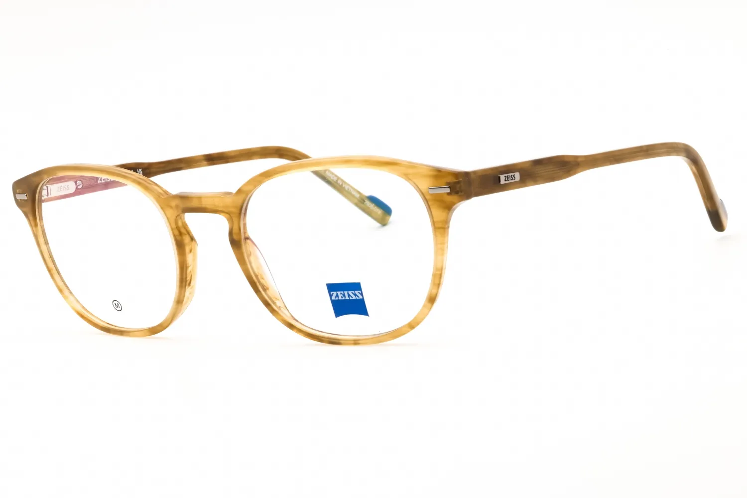 Zeiss ZS25552 219 Eyeglasses Striped Light Brown 51mm Men