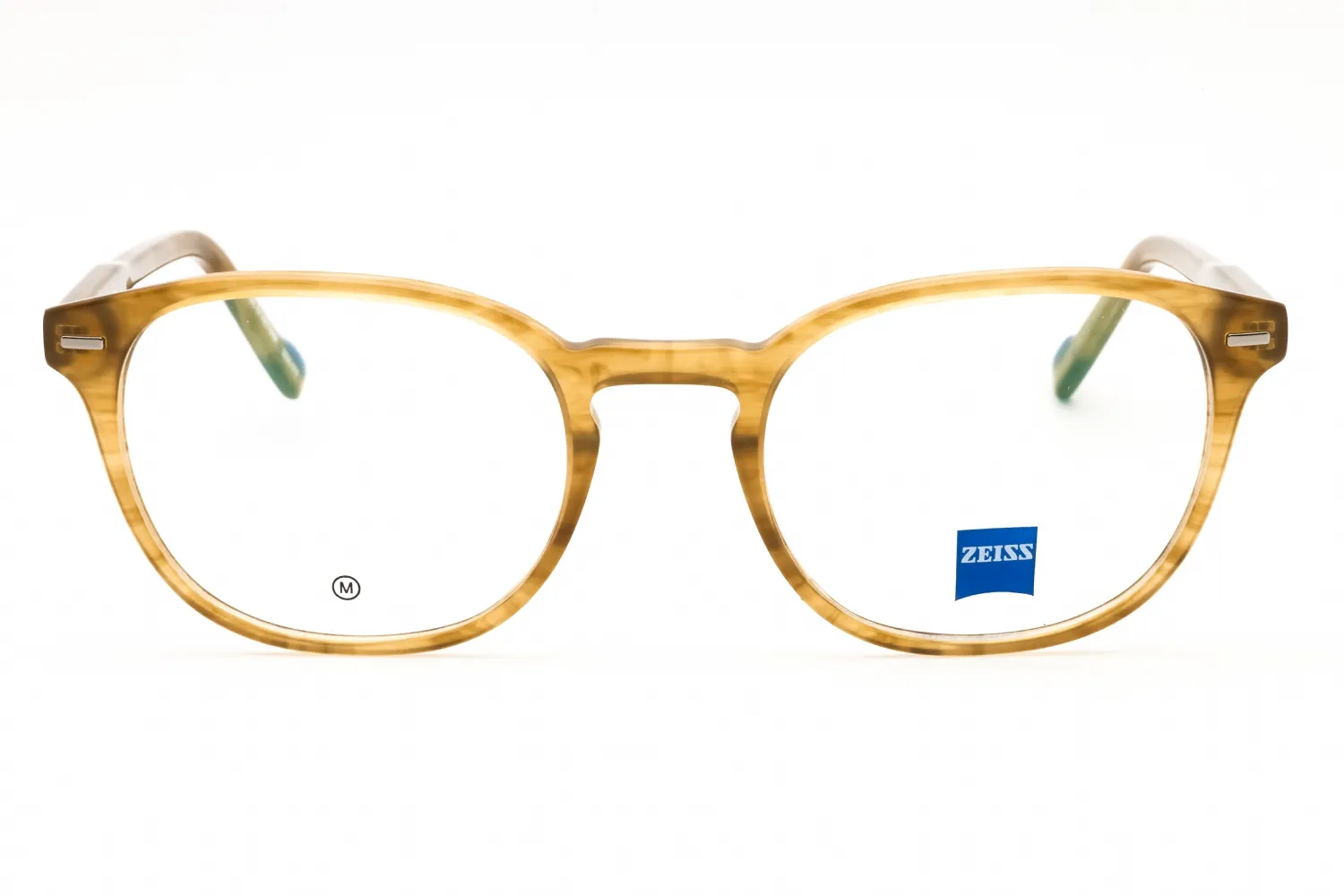 Zeiss ZS25552 219 Eyeglasses Striped Light Brown 51mm Men 2
