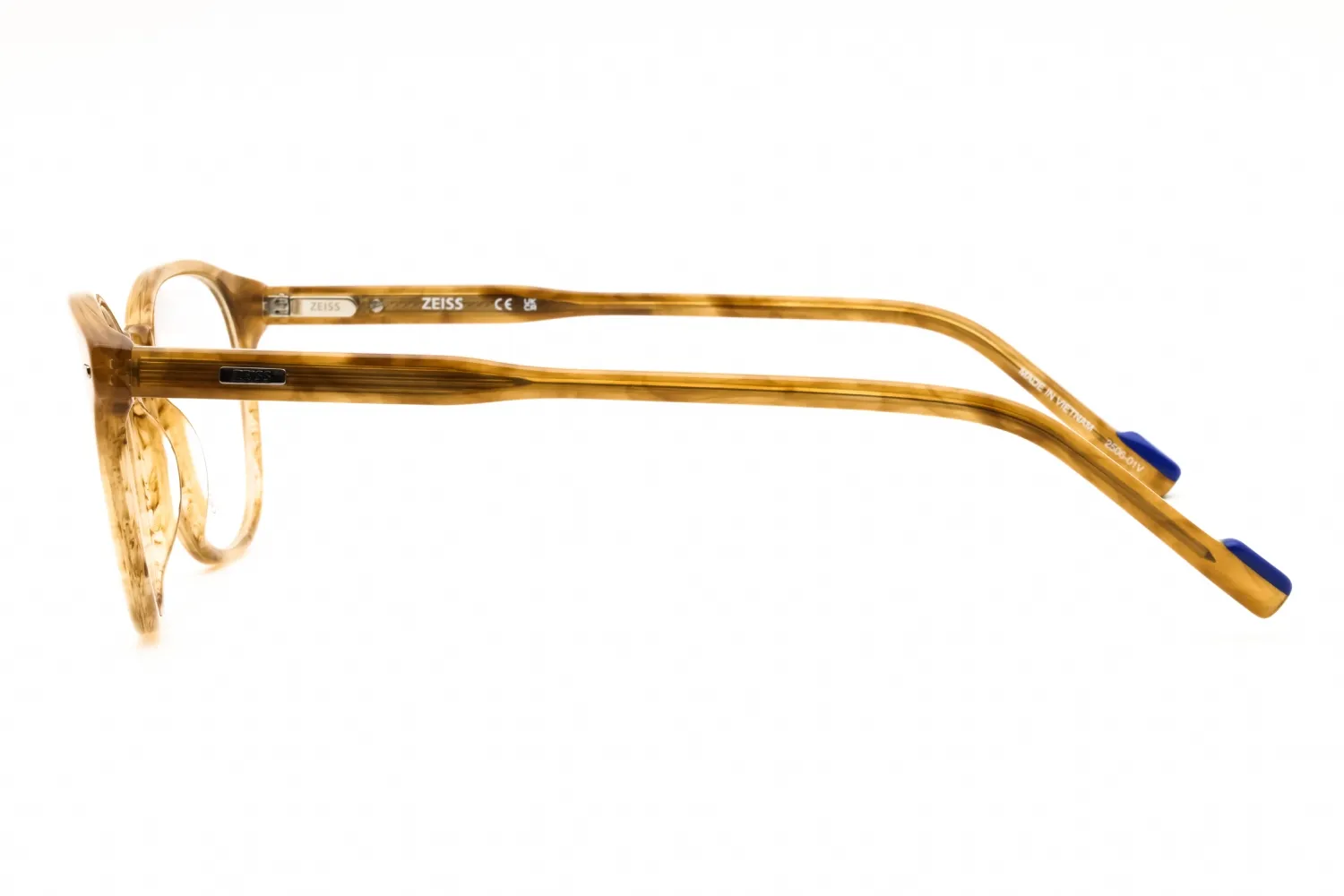 Zeiss ZS25552 219 Eyeglasses Striped Light Brown 51mm Men 3
