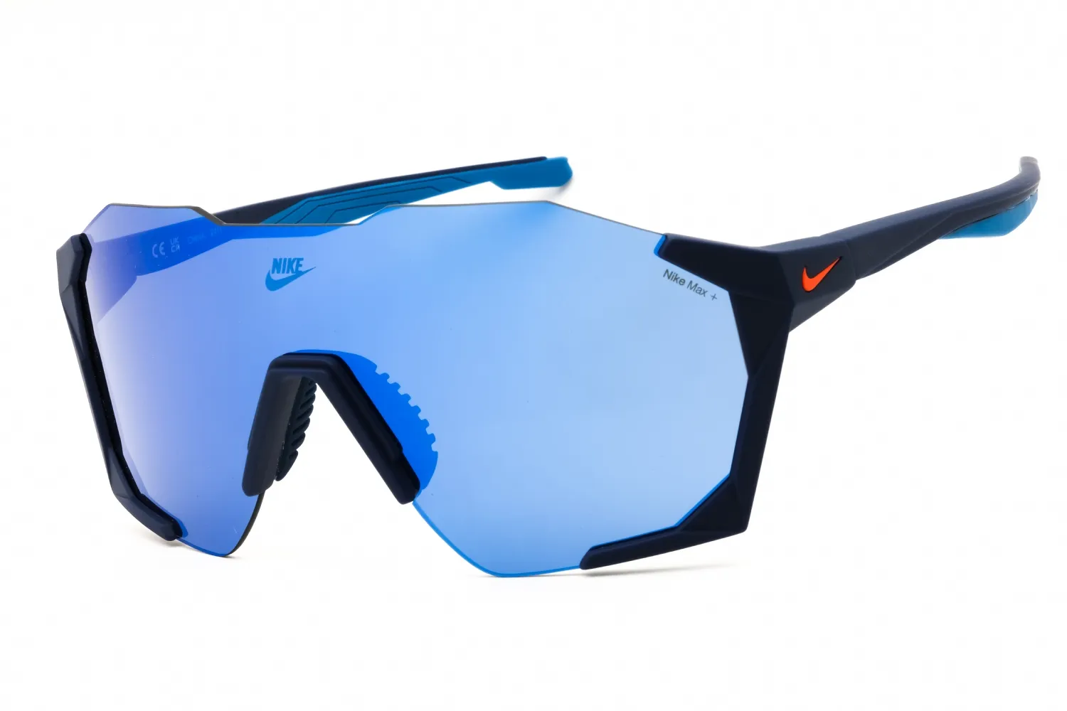 Nike NIKE CHARGED SHIELD IB3518X 492 Sunglasses Matte Blue Void 61mm Unisex