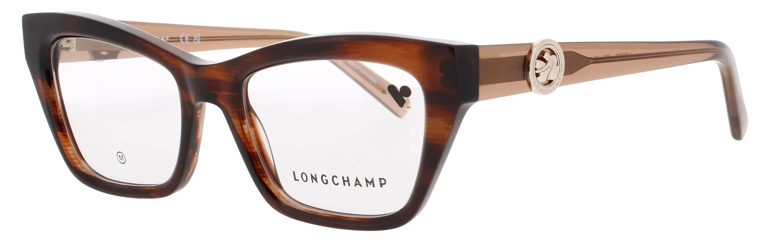 Longchamp LO2762 238 Eyeglasses Brown Horn 51mm Women