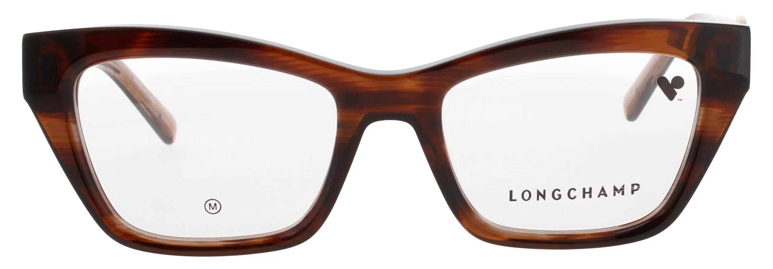 Longchamp LO2762 238 Eyeglasses Brown Horn 51mm Women 2