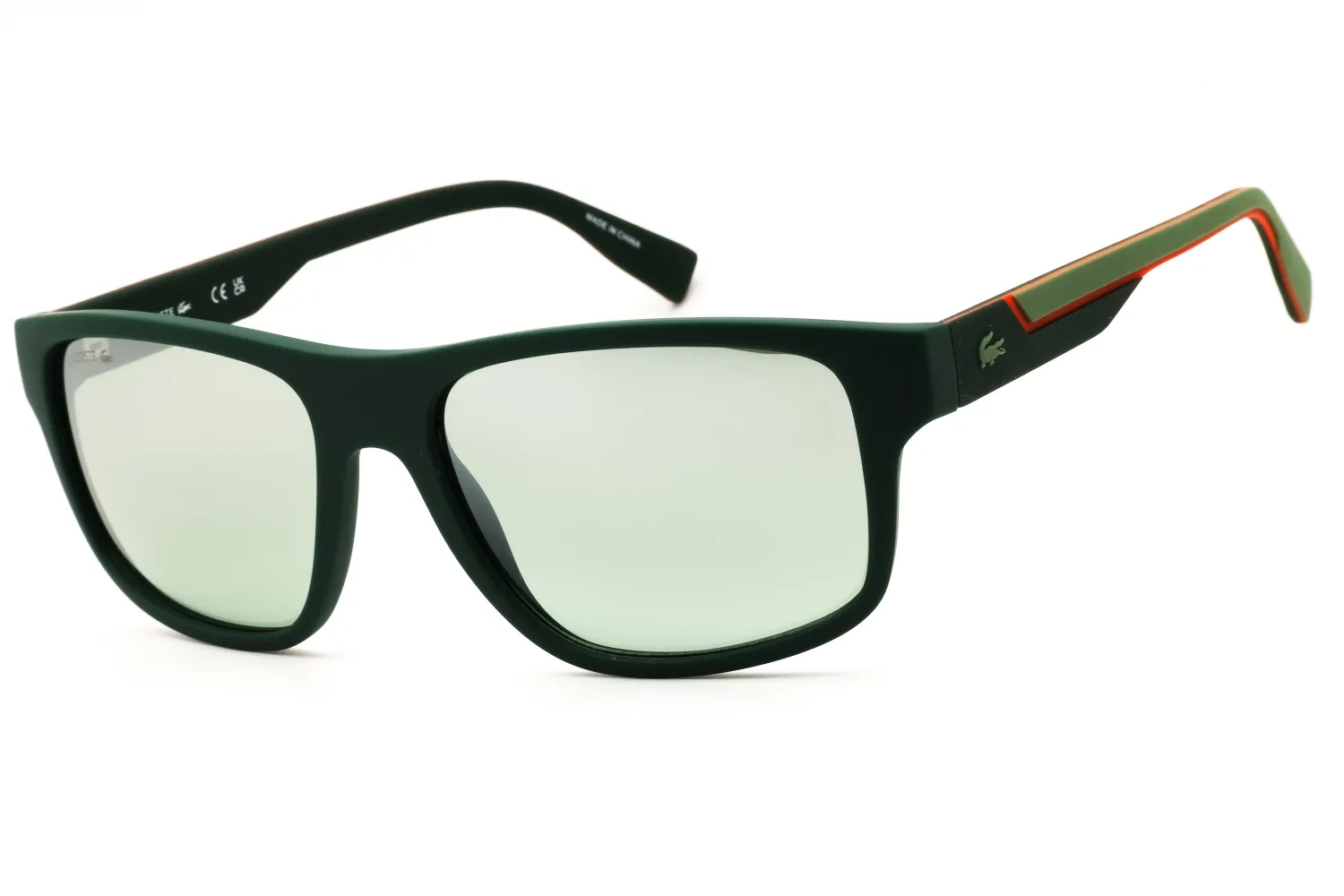 Lacoste L6057S 301 Sunglasses Matte Green 57mm Men