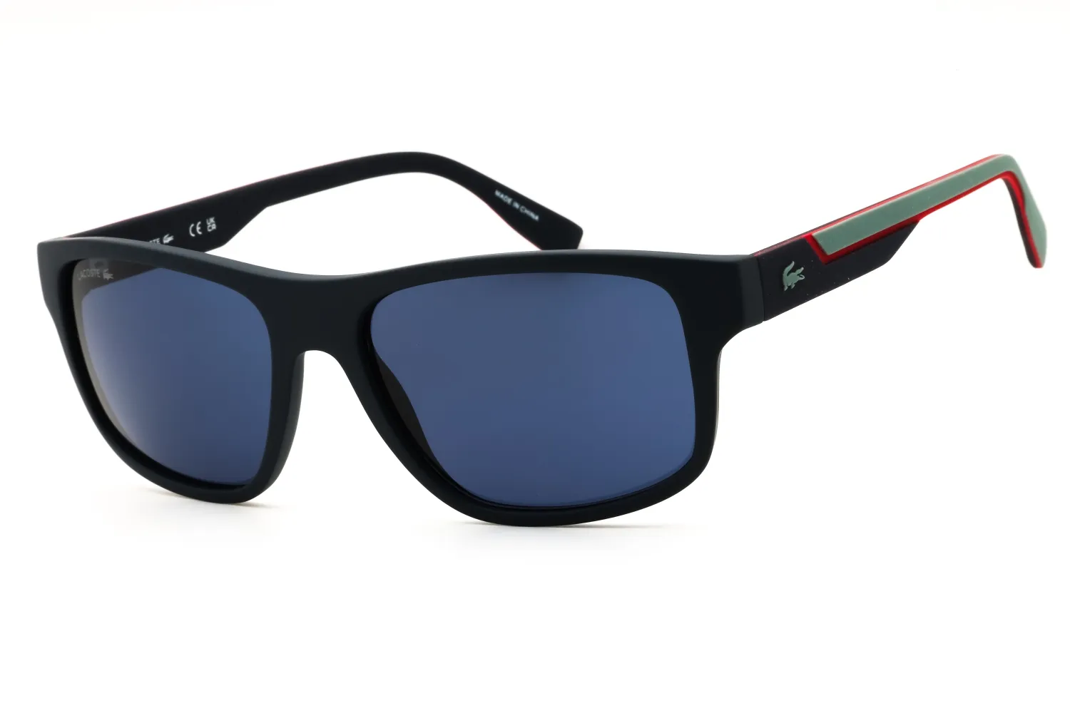 Lacoste L6057S 424 Sunglasses Matte Blu 57mm Men
