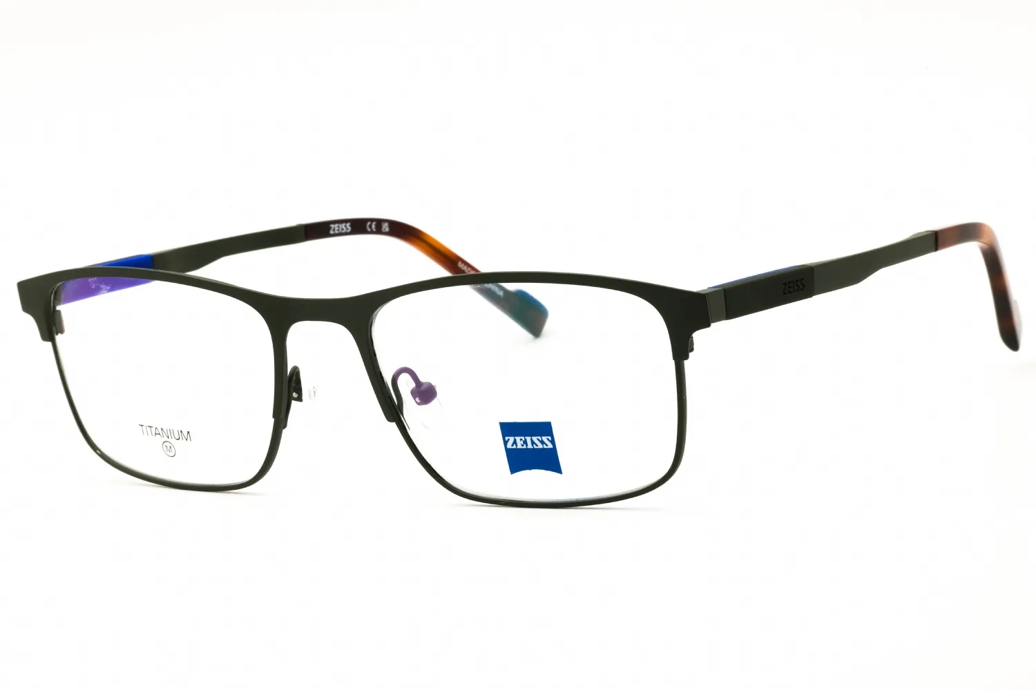 Zeiss ZS25161 326 Eyeglasses Satin Khaki 53mm Men