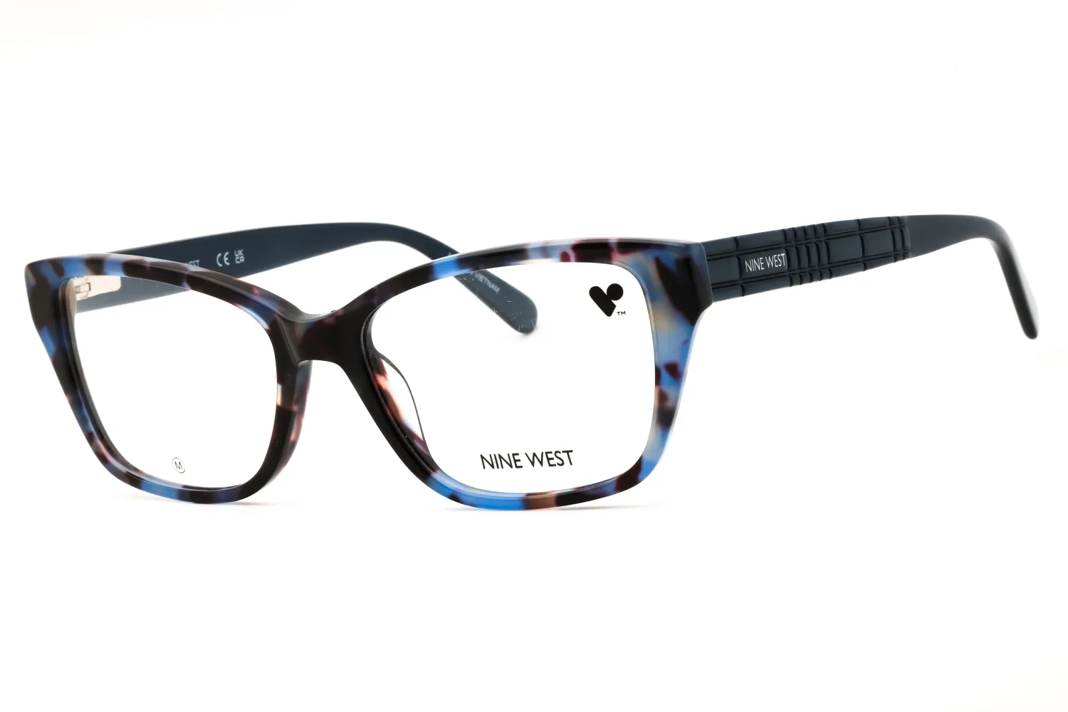 Nine West NW5237 425 Eyeglasses Blue Tortoise 54mm Women