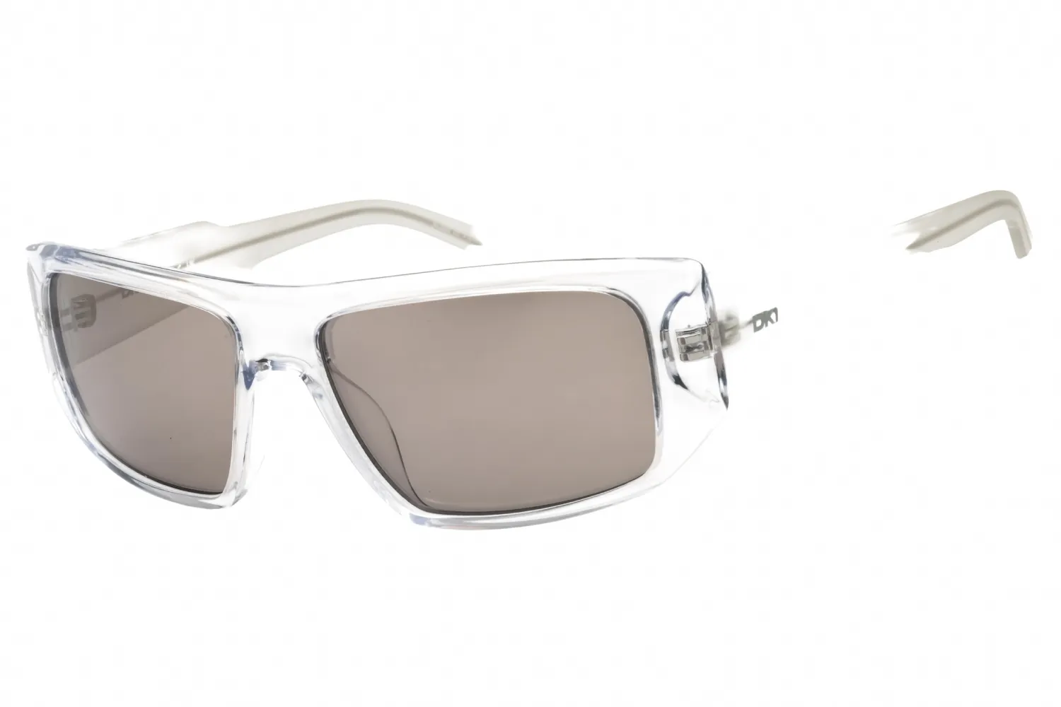 DKNY DK555S 000 Sunglasses Crystal Clear 57mm Women