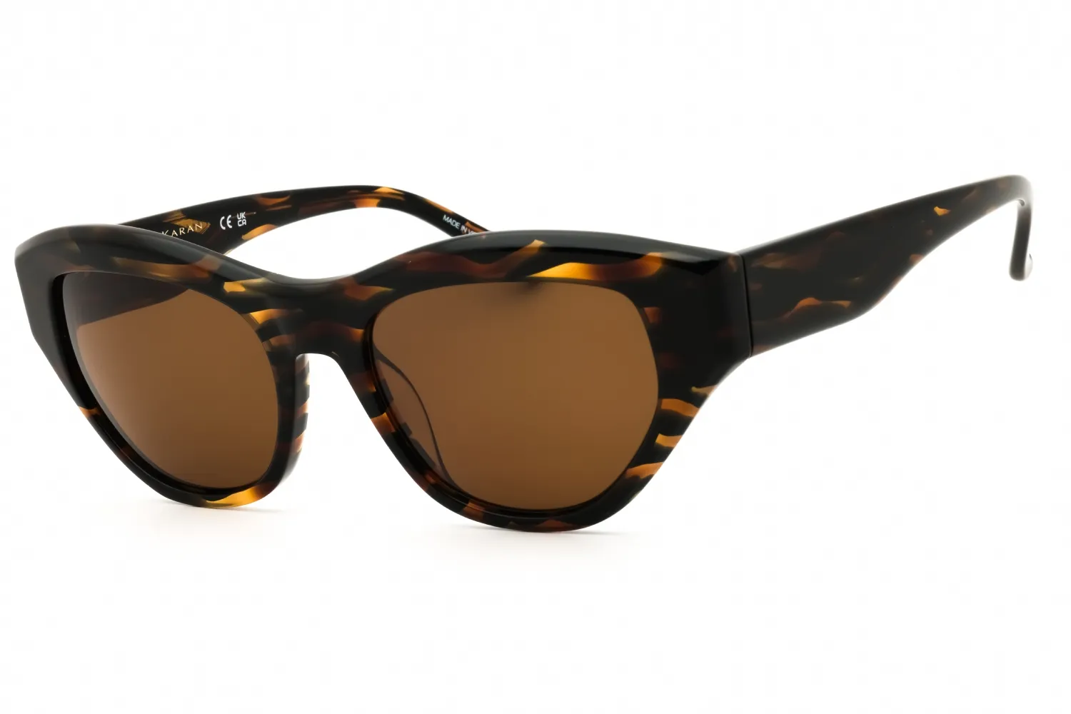 DKNY DO517S 233 Sunglasses Crystal Brown Horn 54mm Women