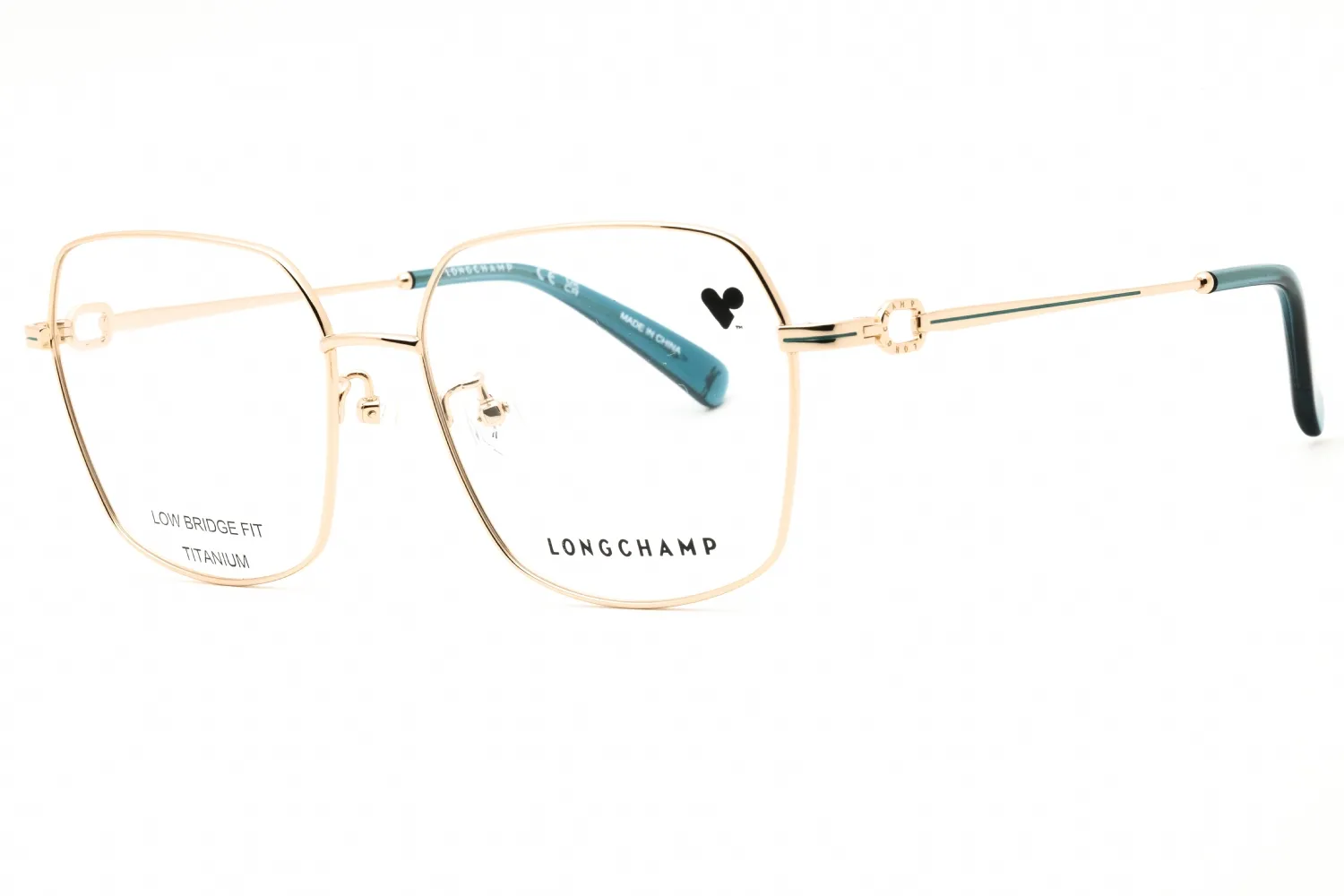 Longchamp LO2175LB 714 Eyeglasses Gold 55mm Women