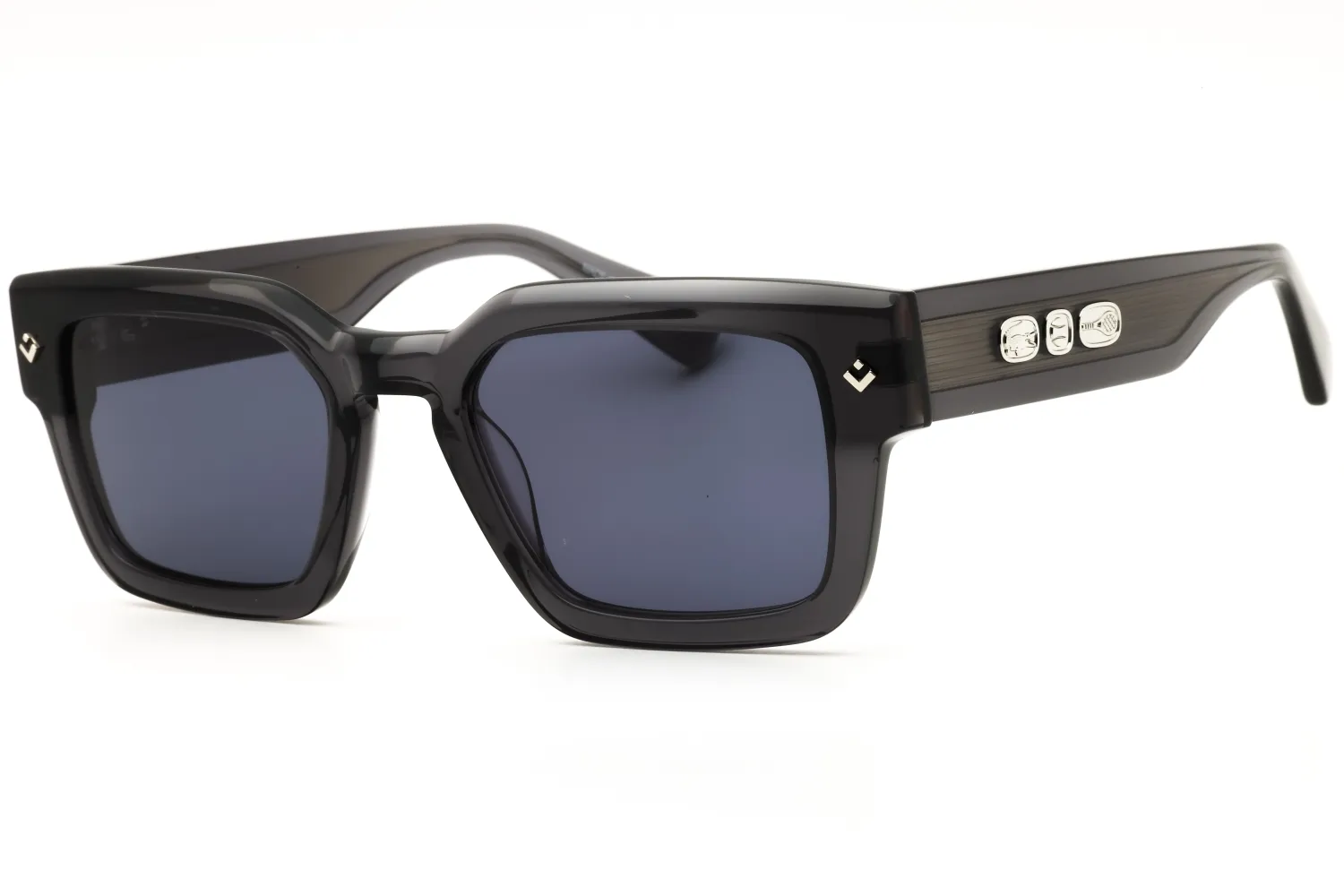 Lacoste L6071S 035 Sunglasses Transparent Grey 52mm Unisex
