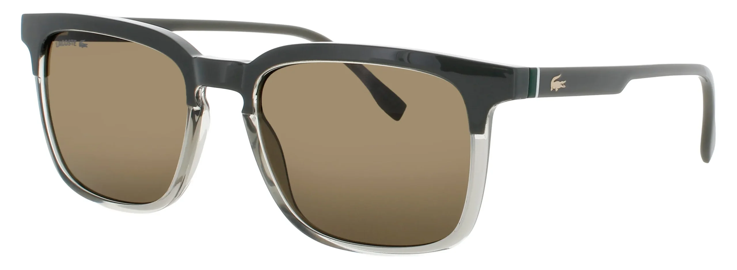 Lacoste L6074S 202 Sunglasses Transparent Taupe 56mm Men