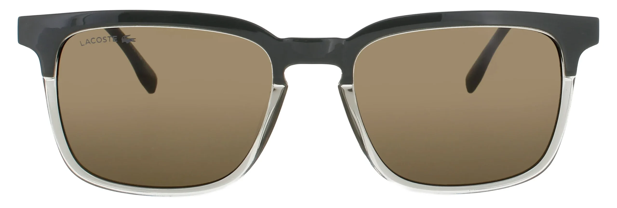 Lacoste L6074S 202 Sunglasses Transparent Taupe 56mm Men 2