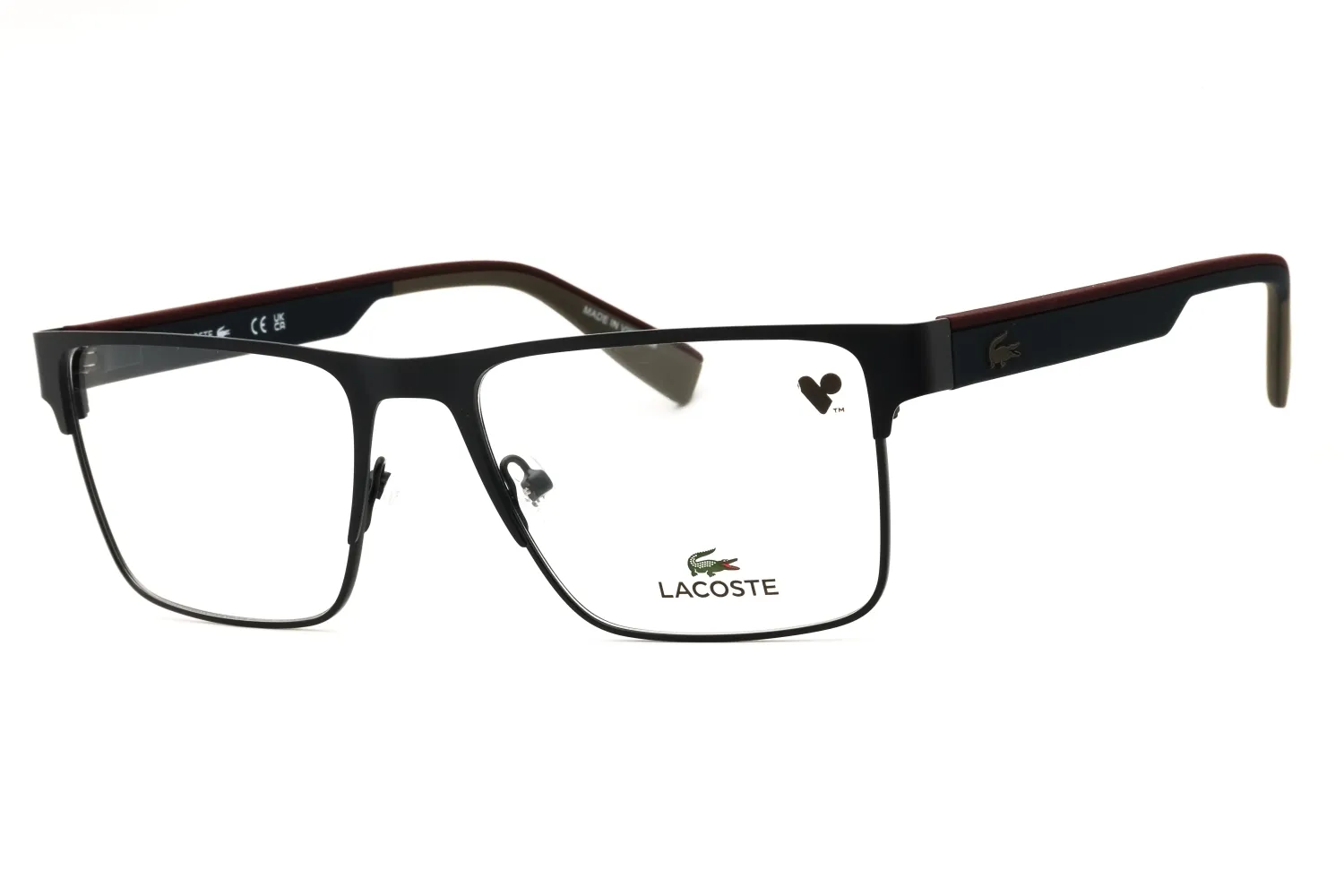Lacoste L2318 424 Eyeglasses Matte Blue 55mm Men